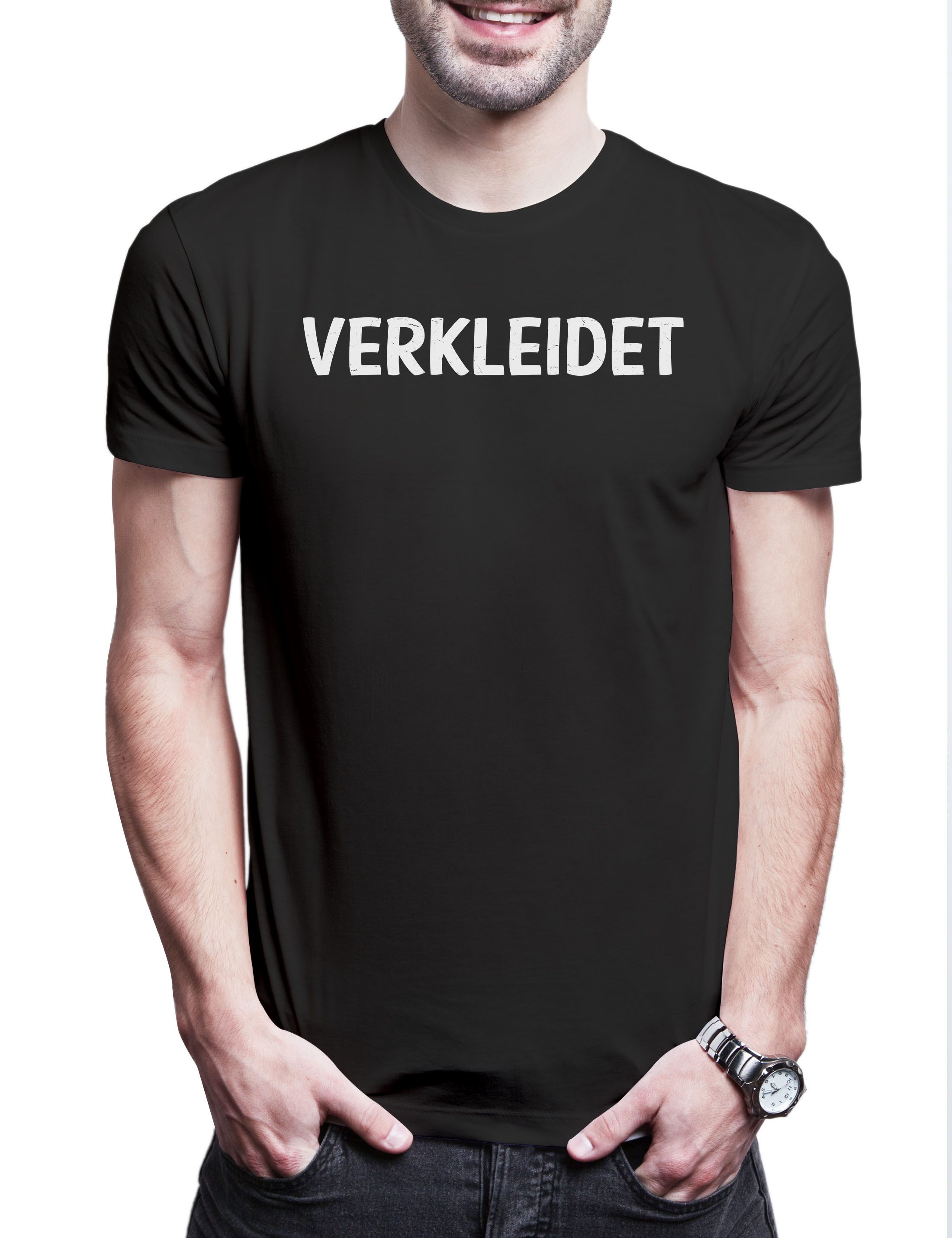 Print-Shirt Verkleidet A Herren T-Shirt Prinz Kostüm Fasching Karneval