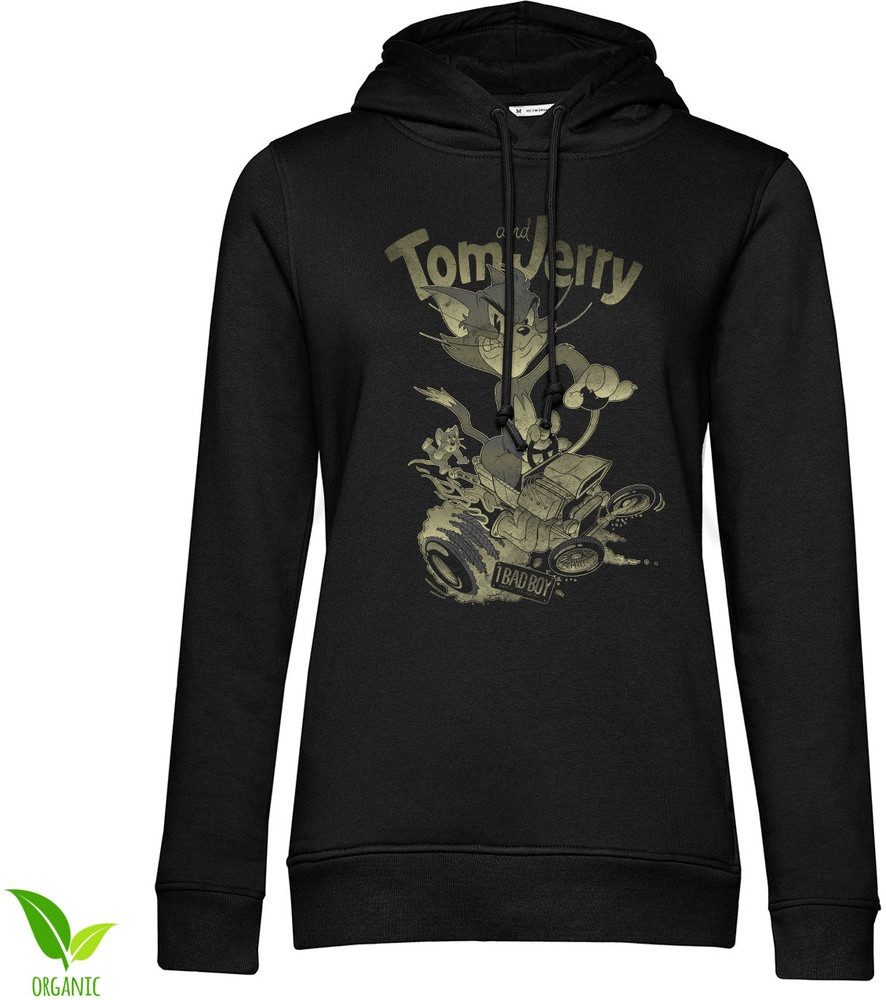 Tom & Jerry Hoodie Tom & Jerry - No 1 Bad Boy Girly Hoodie