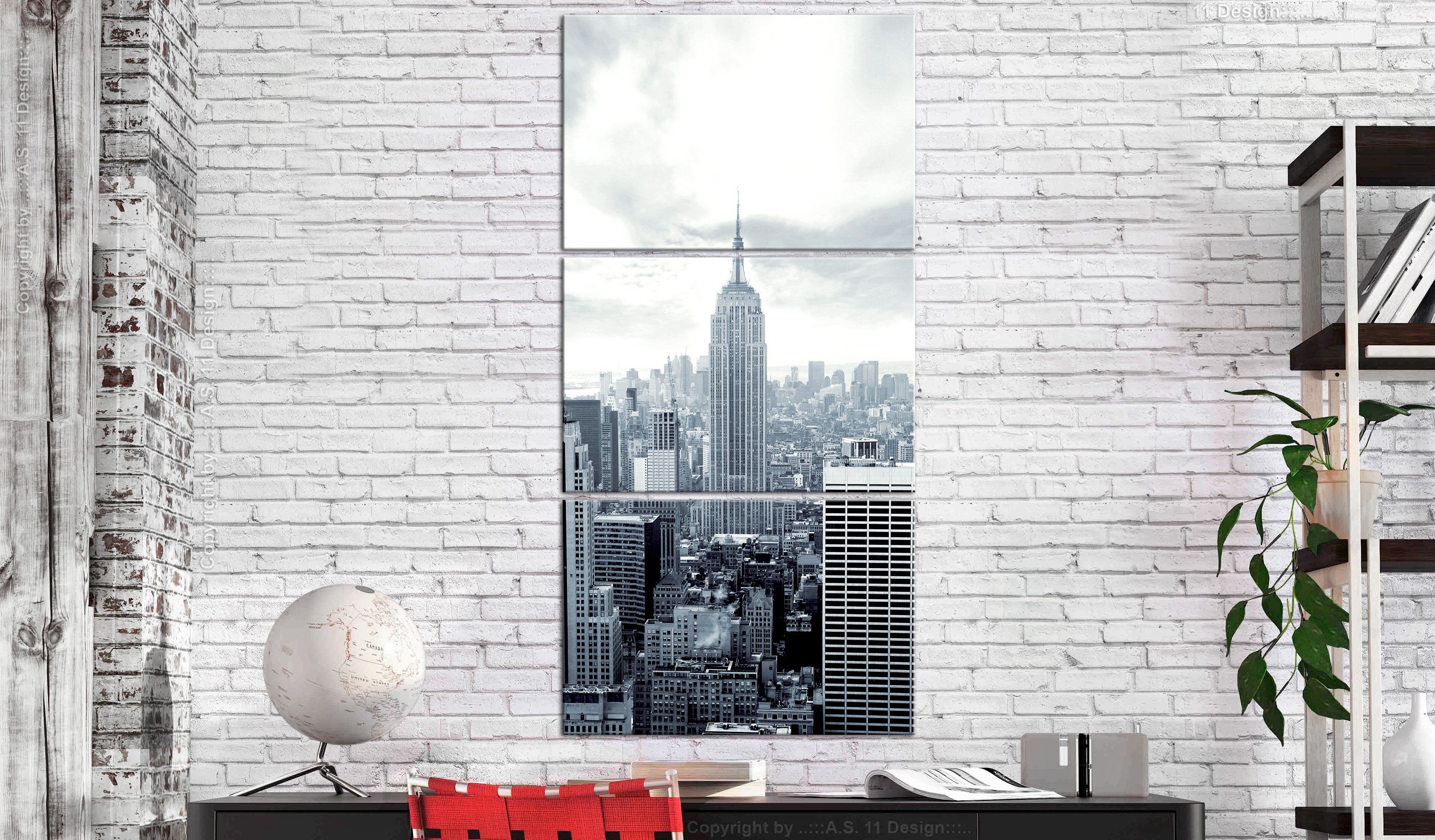 Basera® Wandbild Leinwandbild d-B-0206-b-e