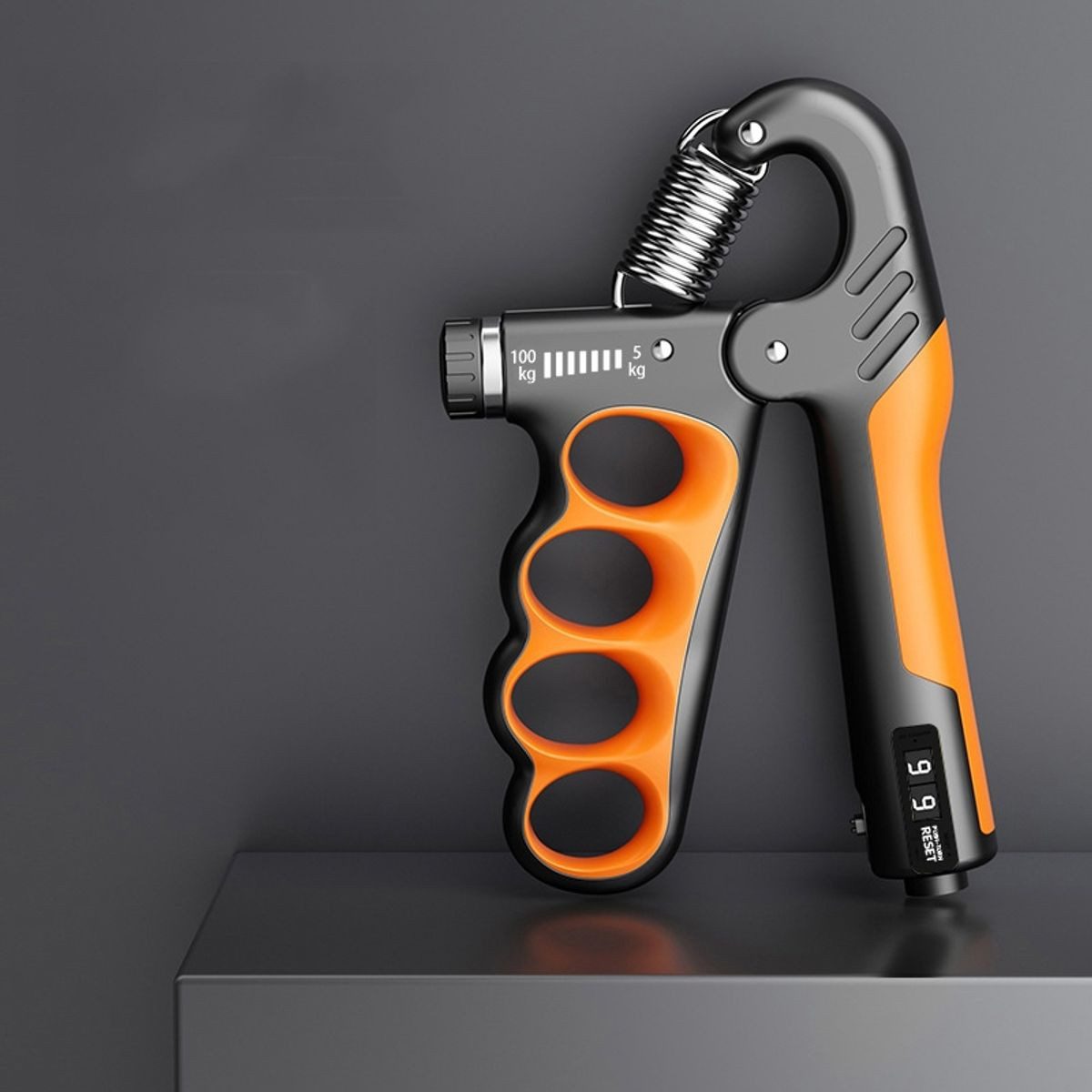 König Design Handmuskeltrainer Handtrainer Unterarmtrainer, Fingerhantel Grip verstellbar 5-100kg