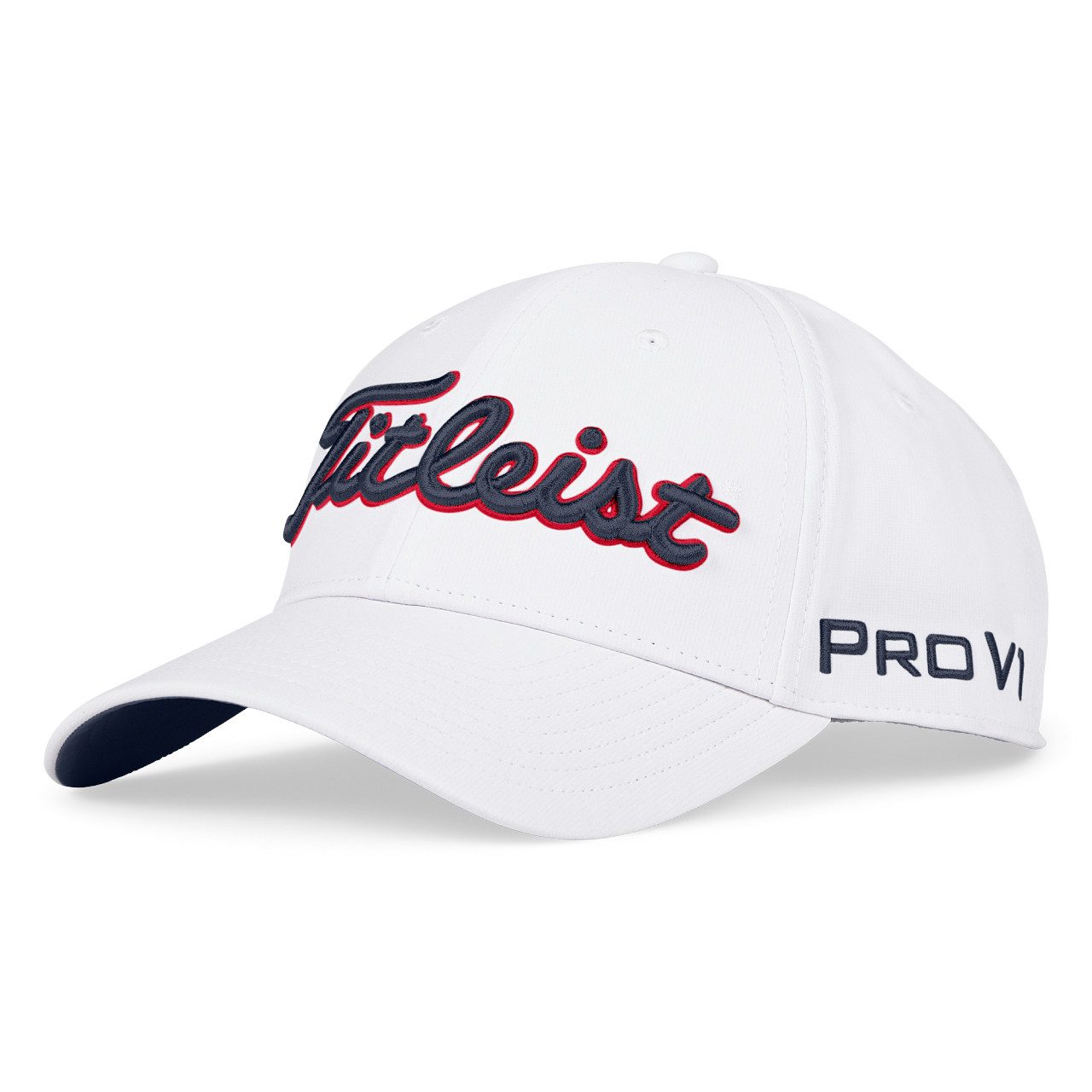 Titleist Baseball Cap Titleist Golf Cap Tour Performance Weiß/Navy/Rot One Size