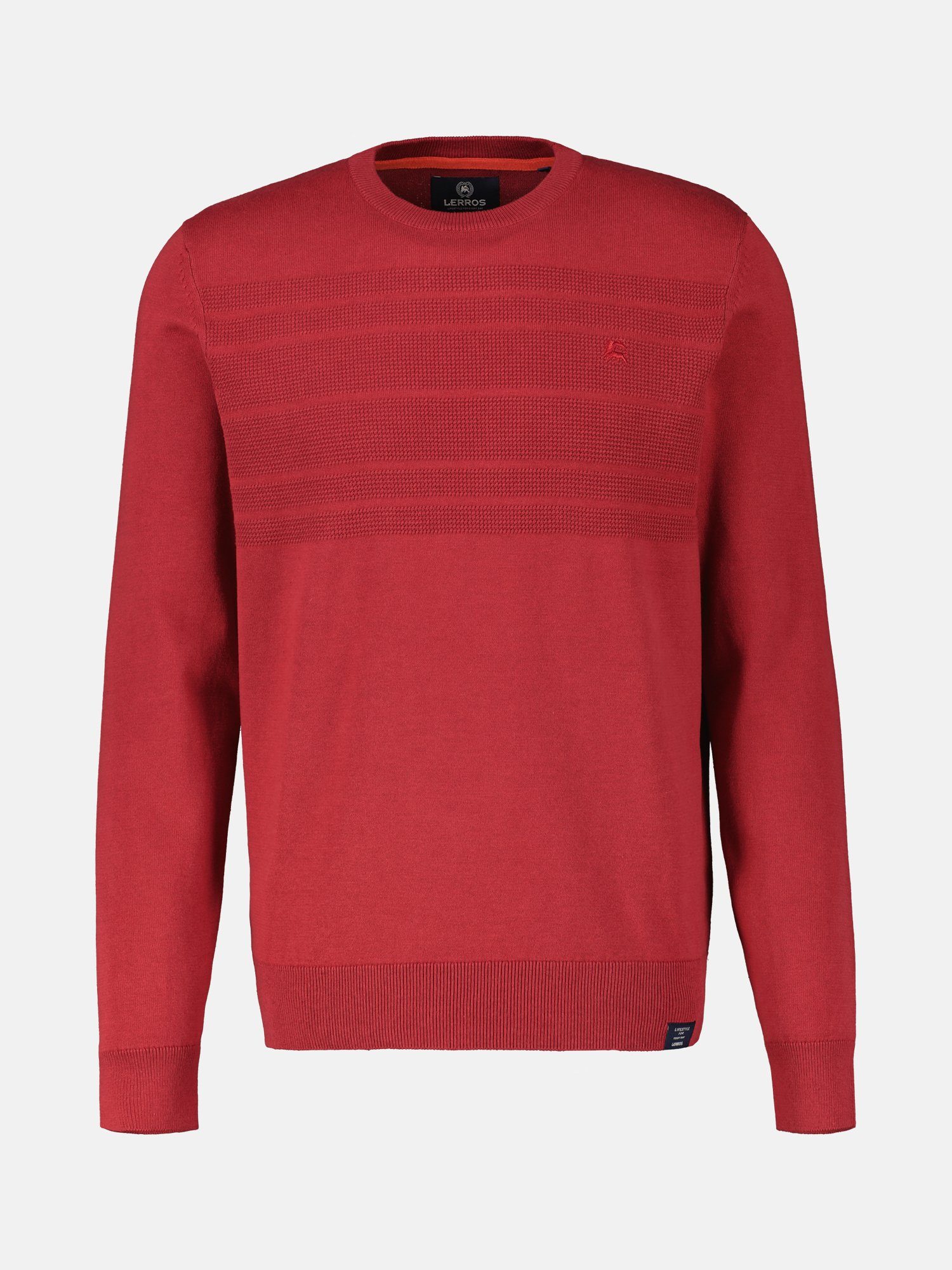 LERROS Strickpullover Strickpullover, tonal gestreift