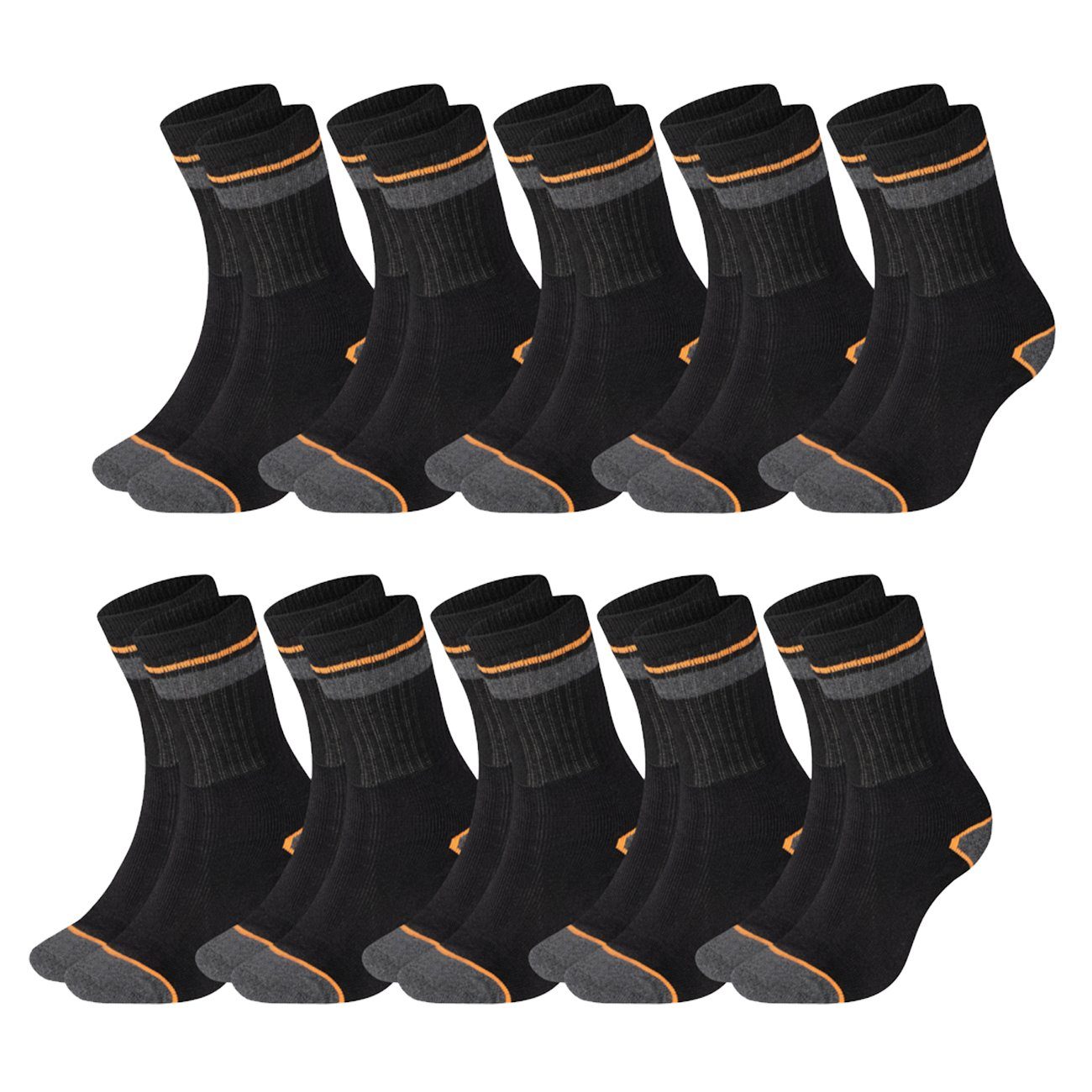 Black+Decker Socken »Heavy Fabric Crew« (10-Paar) Work Arbeitssocken im 5er  10er 15er Sparpack online kaufen | OTTO