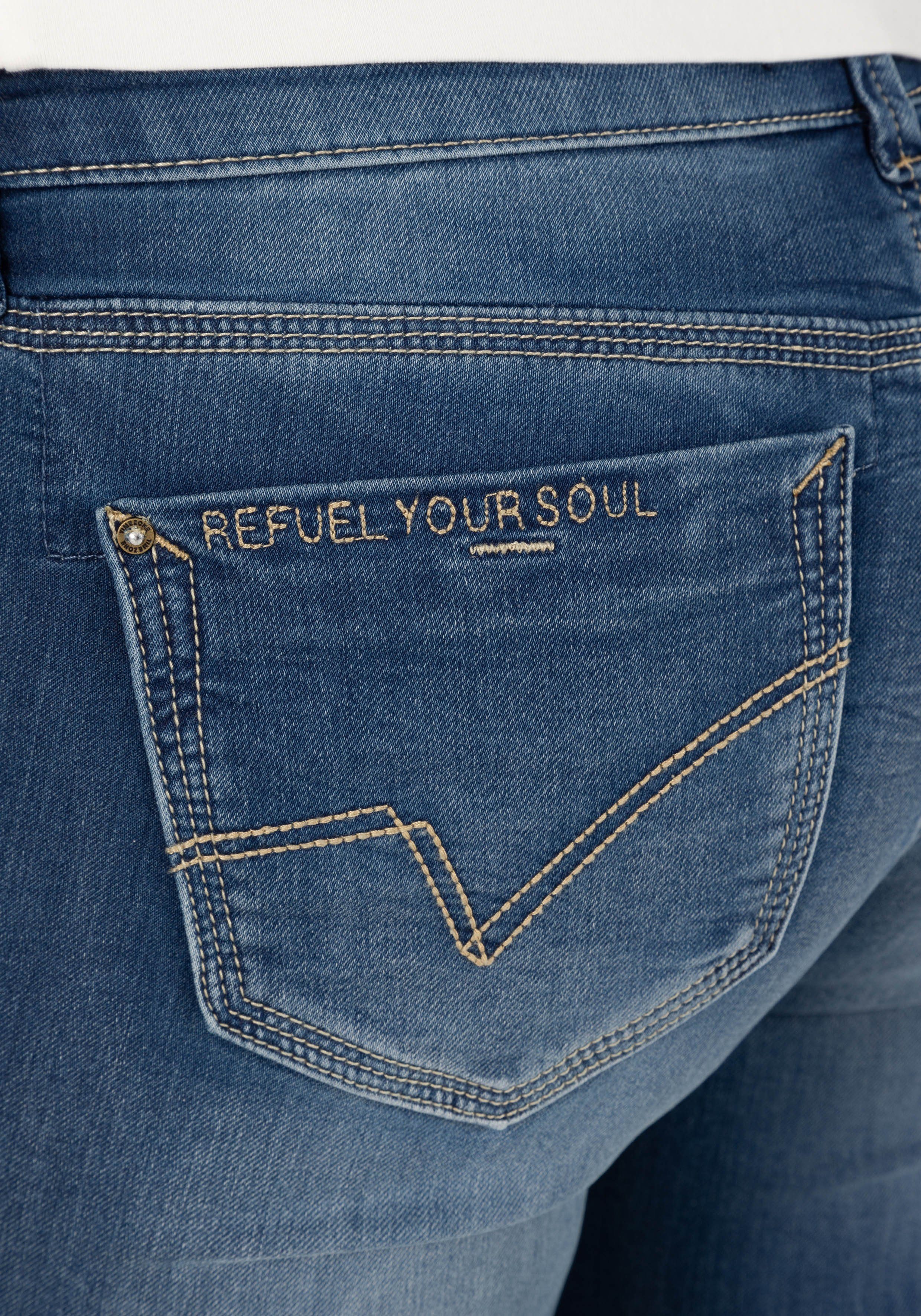 TIMEZONE 5-Pocket-Jeans Tight AleenaTZ – Bild 3 von 5
