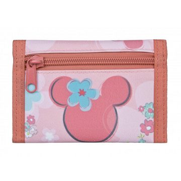 Disney Minnie Mouse Geldbörse Geldbörse / Kinder- Portemonnaie Minnie Maus mit Blumen