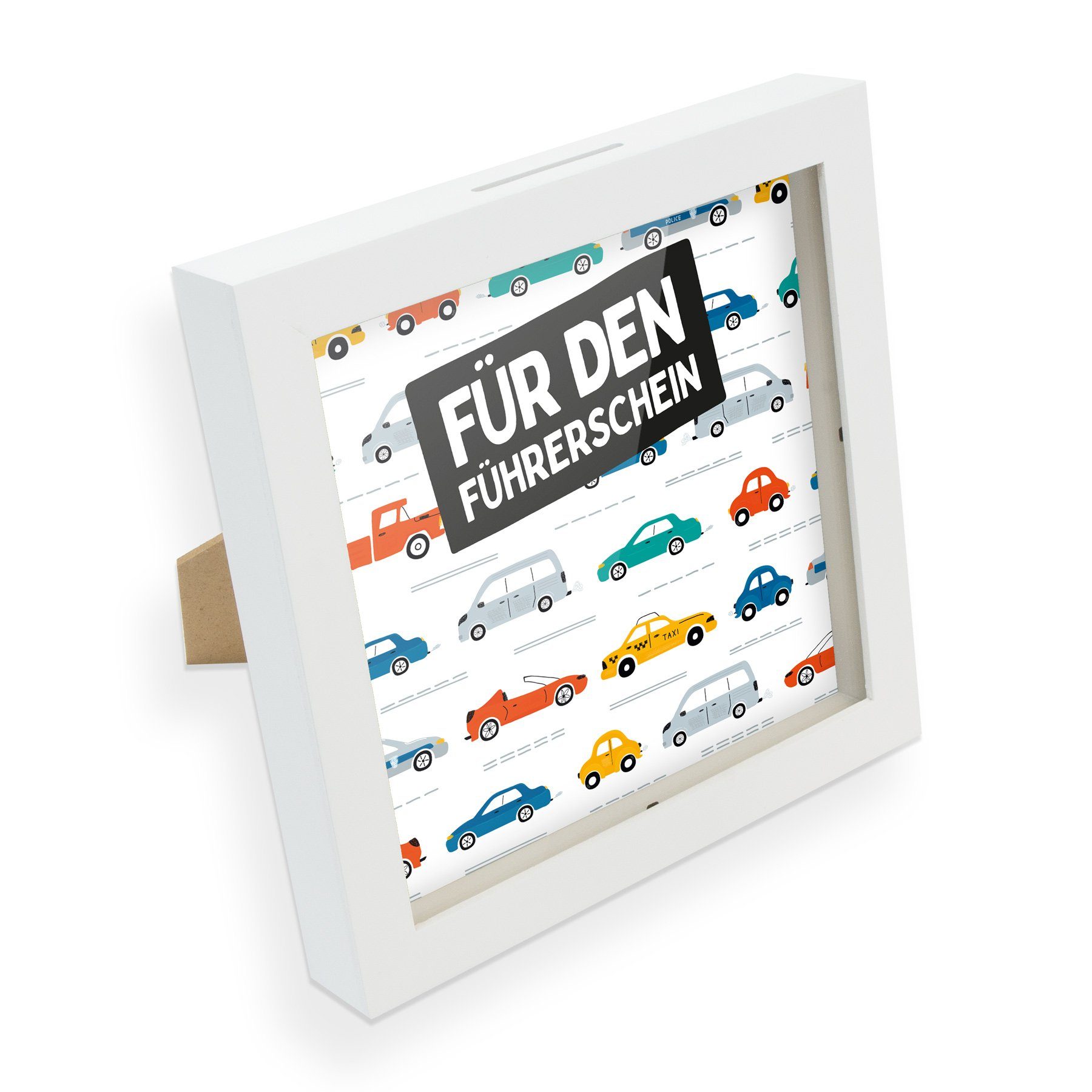 itenga Spardose itenga Bilderrahmen Geldgeschenk Spardose Motiv FÜHRERSCHEI günstig online kaufen