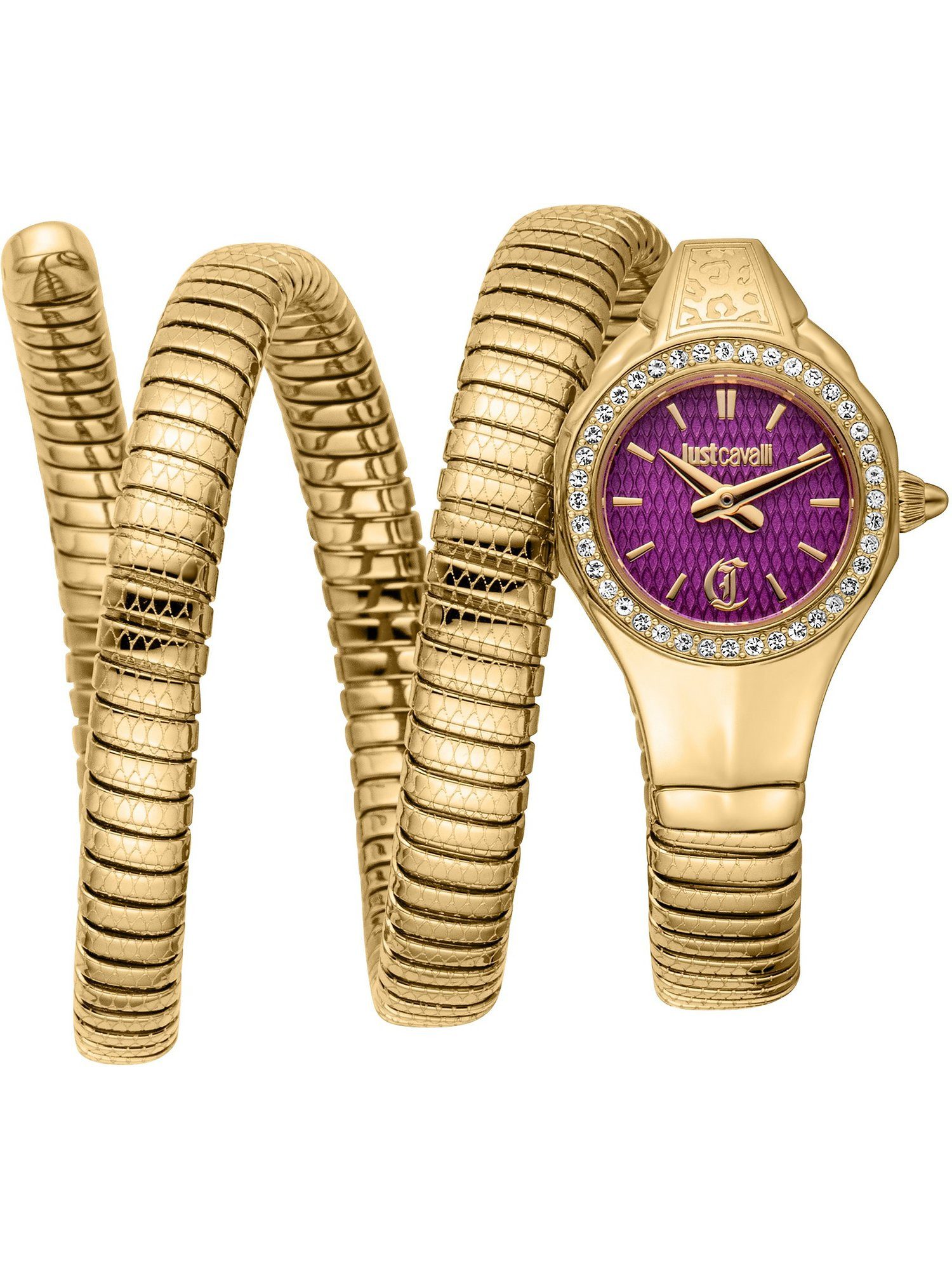 Just Cavalli Chronograph Just Cavalli Damen-Uhren Analog Quarz, Klassikuhr