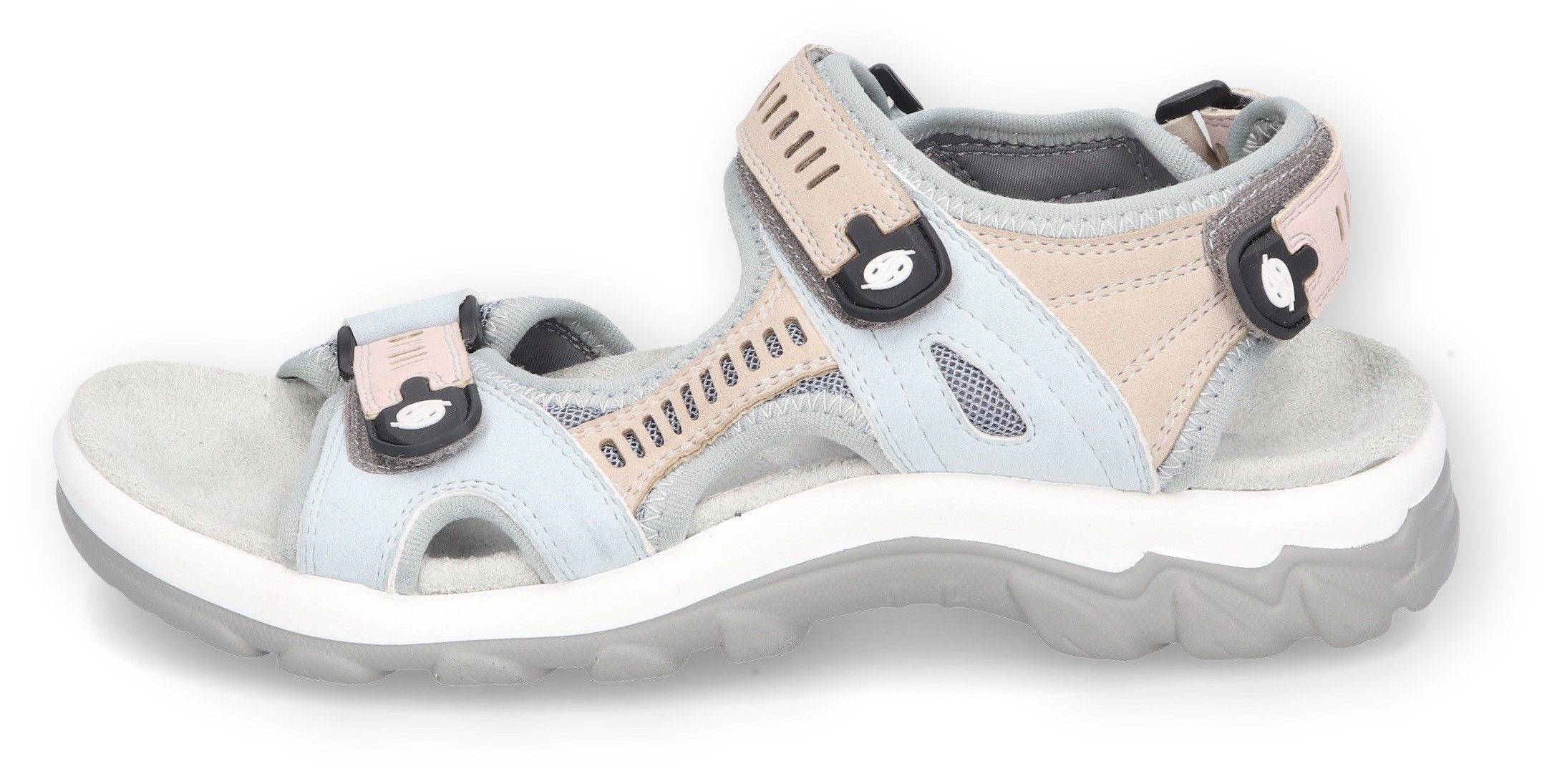 Dockers by Gerli Sandale Trekking Sandale, Sommerschuh mit Klettverschluss