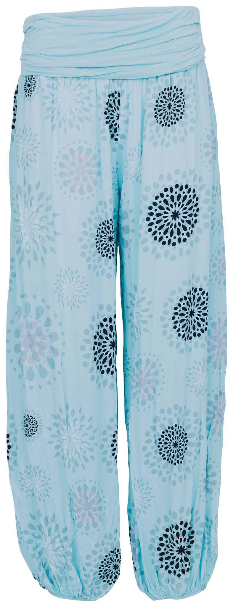 malito more than fashion Haremshose malito Damen Pumphose mit Print, Haremshose zum Tanzen, Aladinhose leichte Pumphose Einheitsgröße