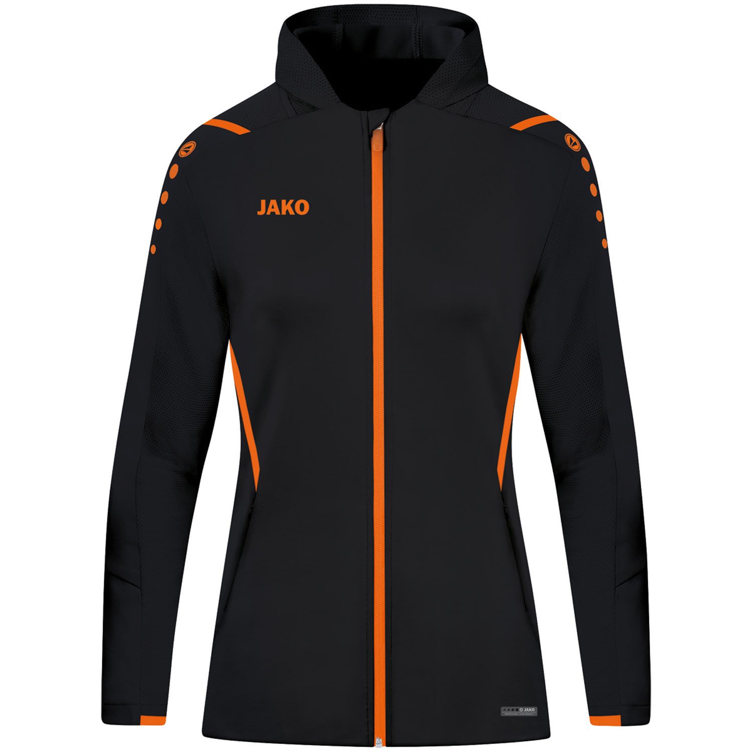 schwarz/neonorange