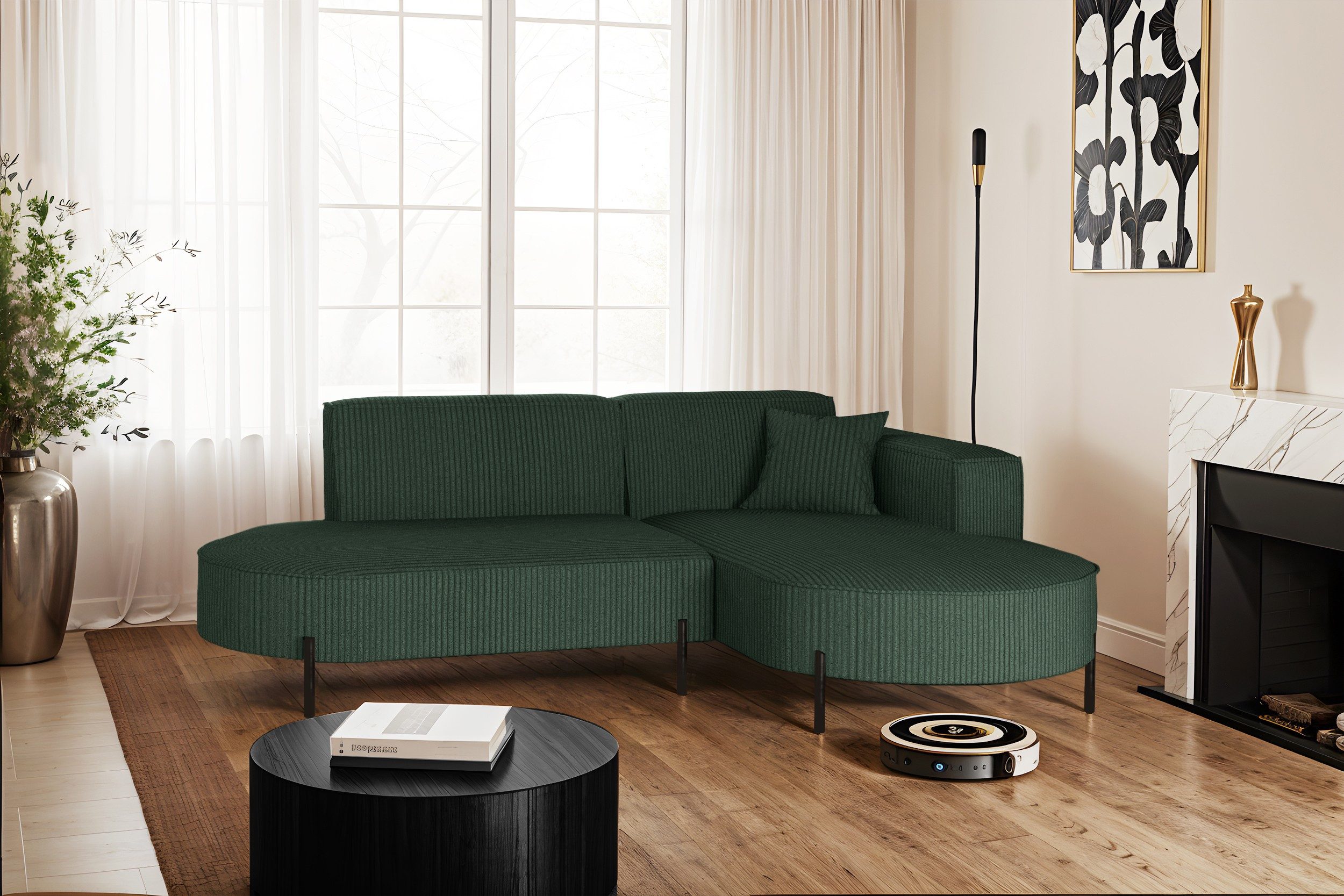Kaiser Möbel Ecksofa Sofa L-Form Designer günstig online kaufen