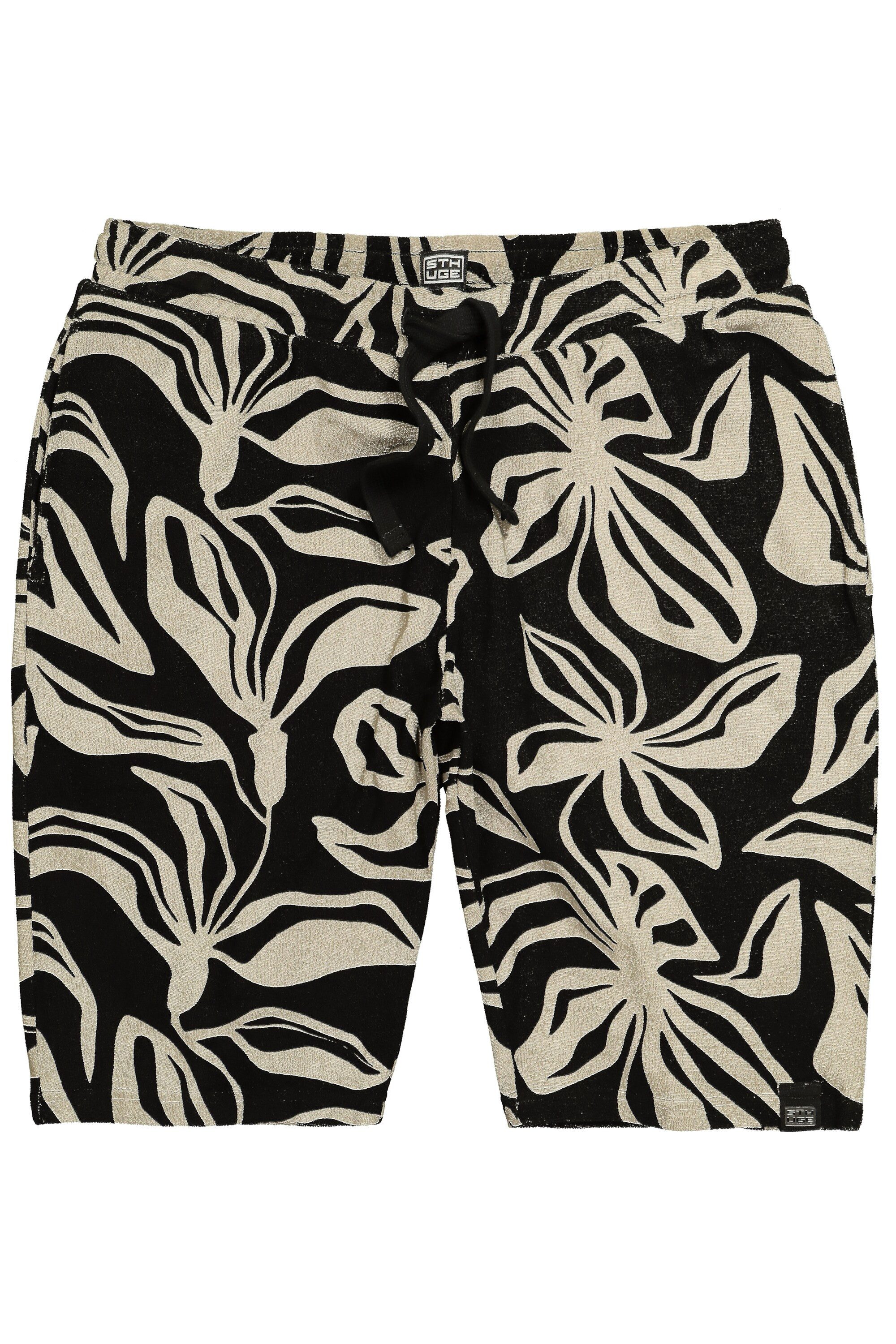 Bermudas Frottee-Bermuda Elastikbund bis 8 XL