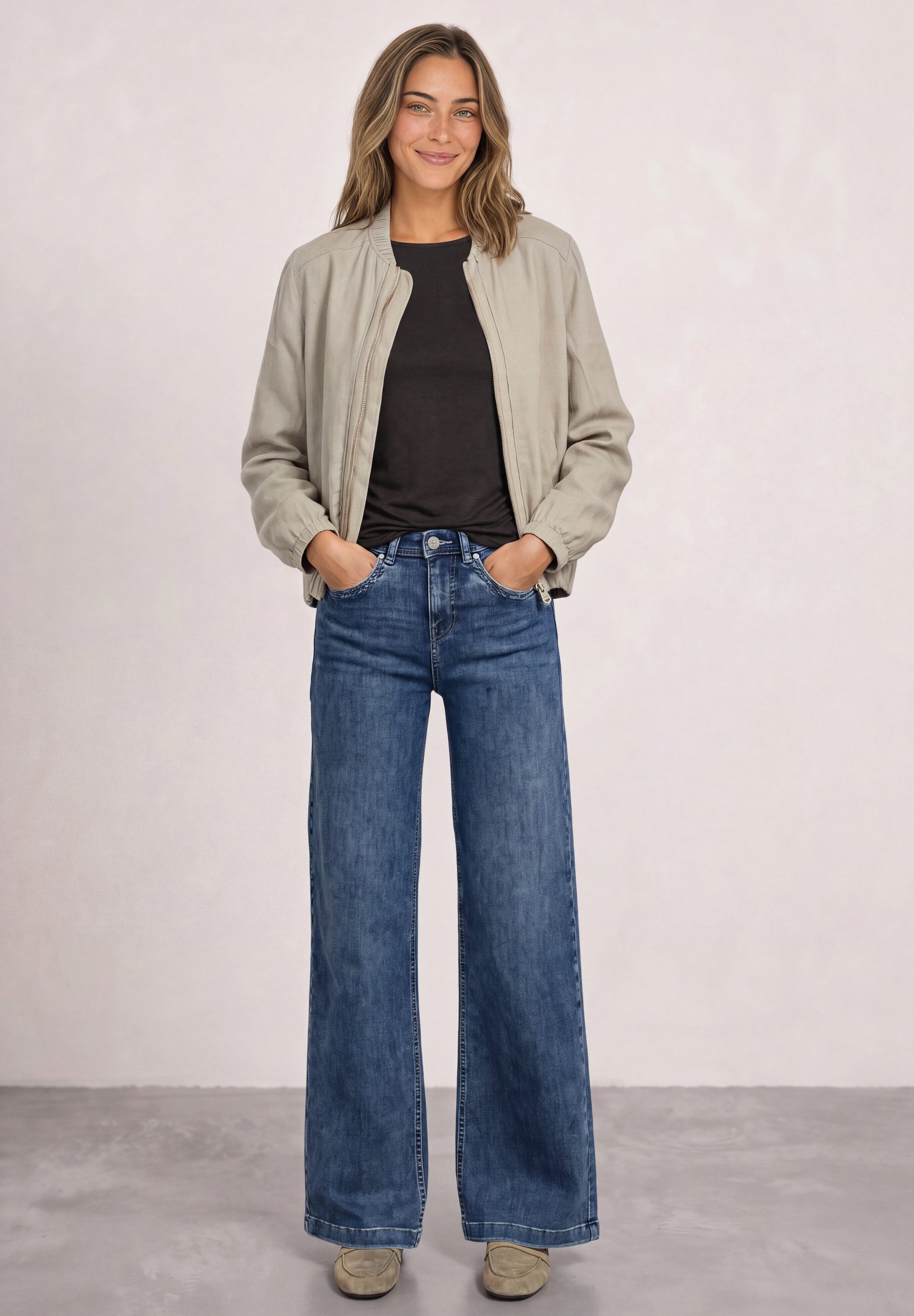 STREET ONE Langarmshirt im soften Baumwoll-Mix – Bild 3 von 5