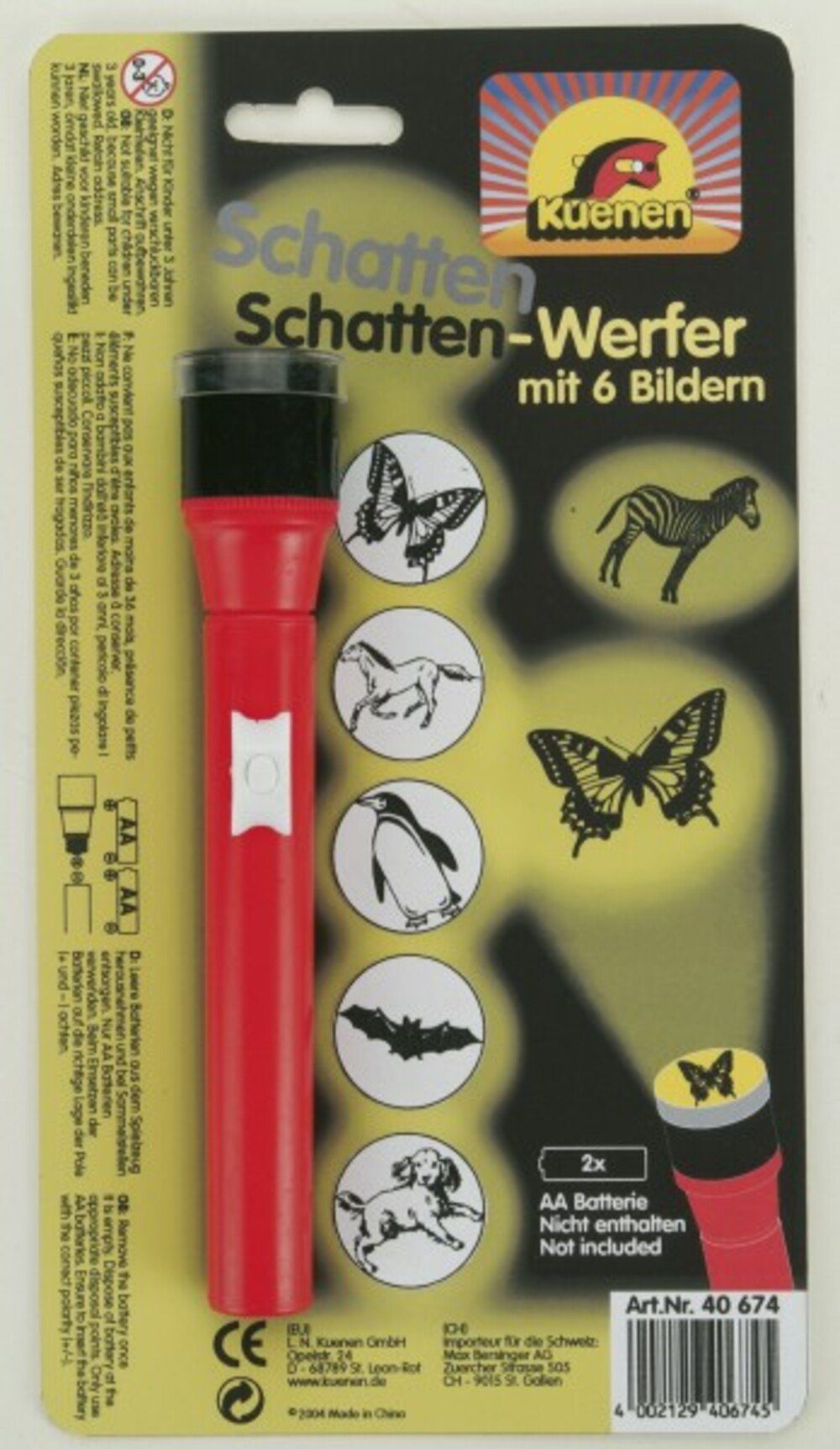 Experimentierkasten Schattenwerfer