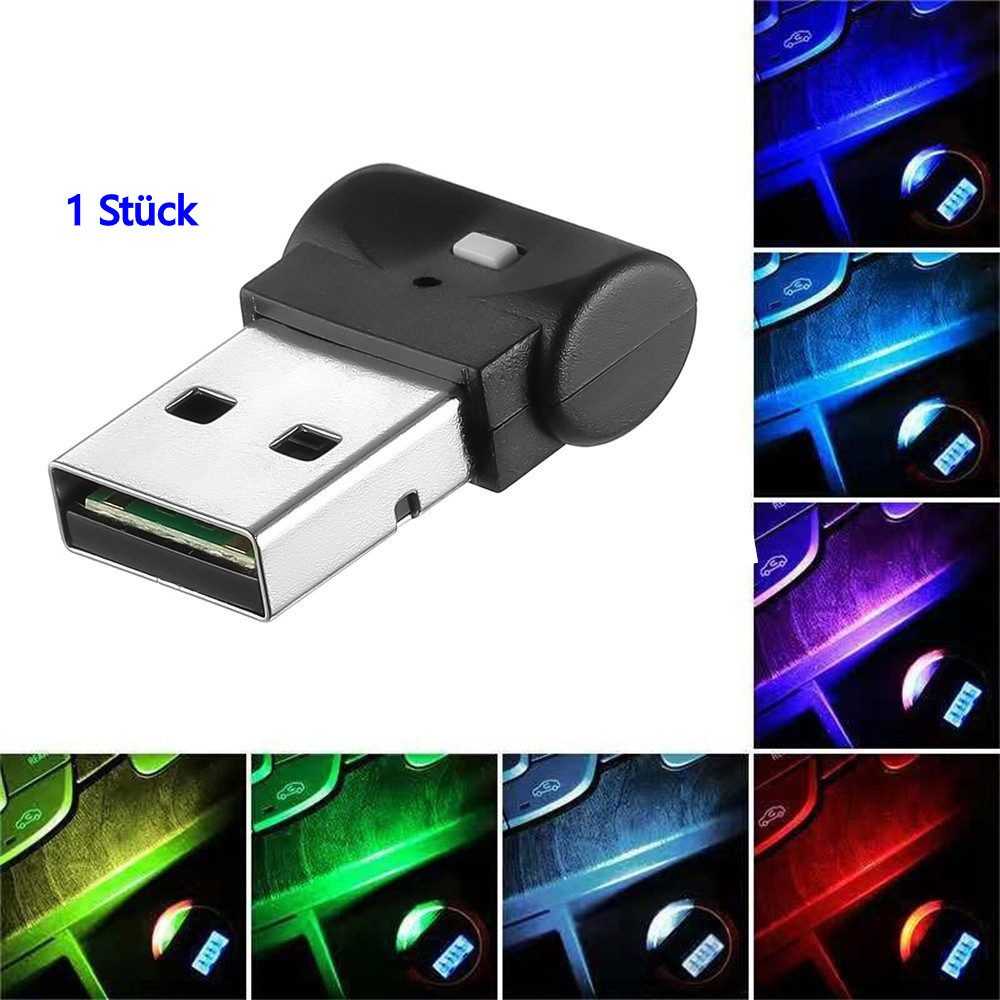 Hikity LED Dekolicht Auto USB Stimmungslampe günstig online kaufen