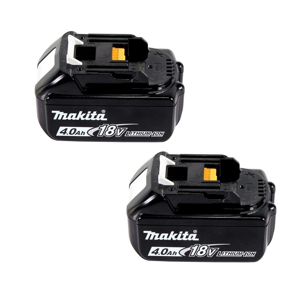 Makita Akkurasenmäher DLM 382 M2 Akku Rasenmäher 36 V (2x 18 V) 38 cm 40 l + 2x Akku 4,0
