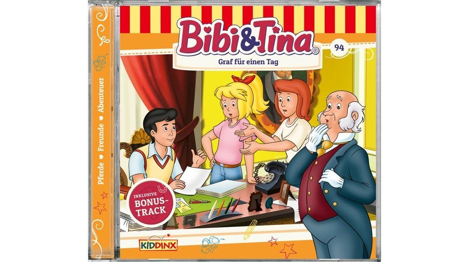 Kiddinx Hörspiel-CD Bibi und Tina 094 - Graf für einen Tag