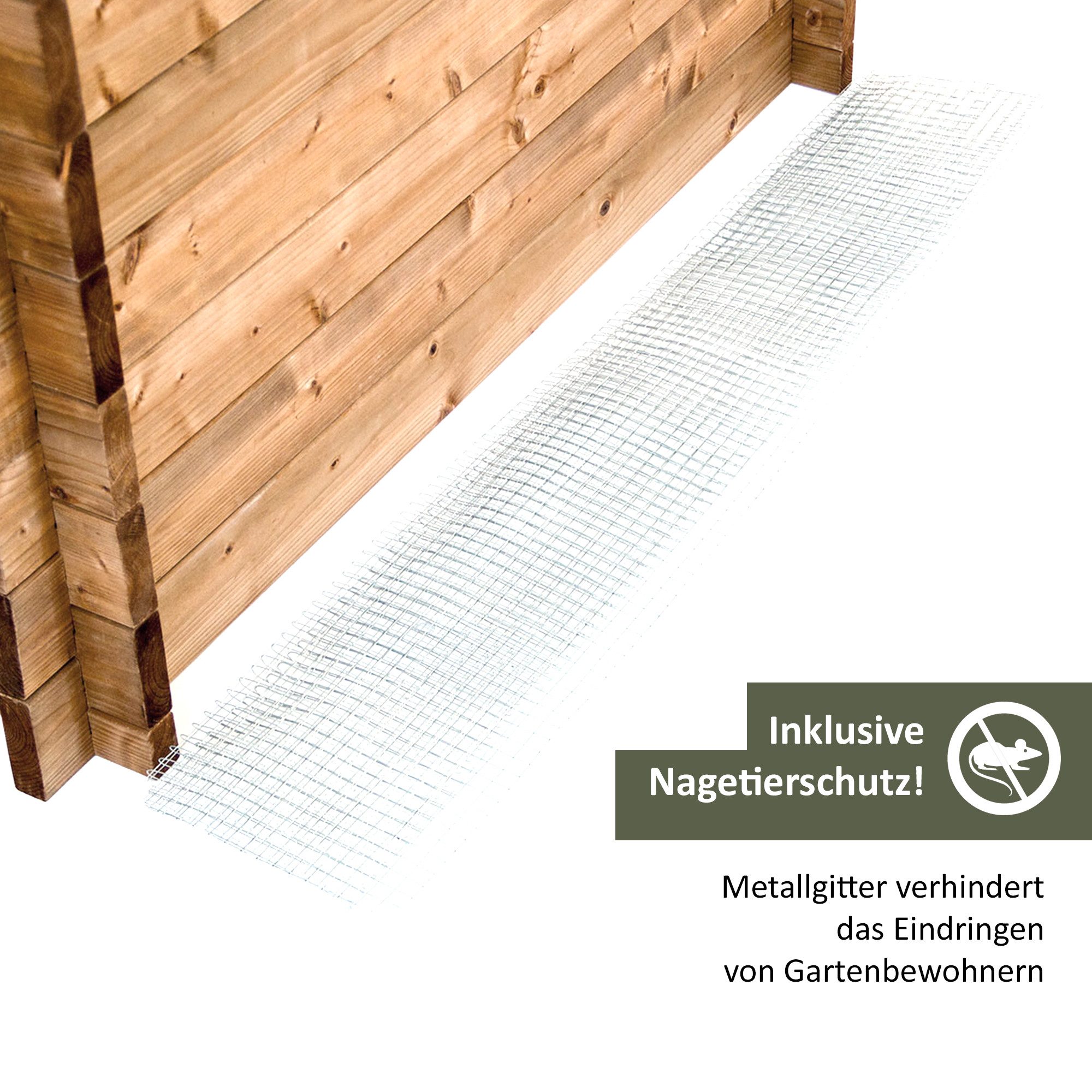 NATIV Hochbeet Hochbeet Stecksystem