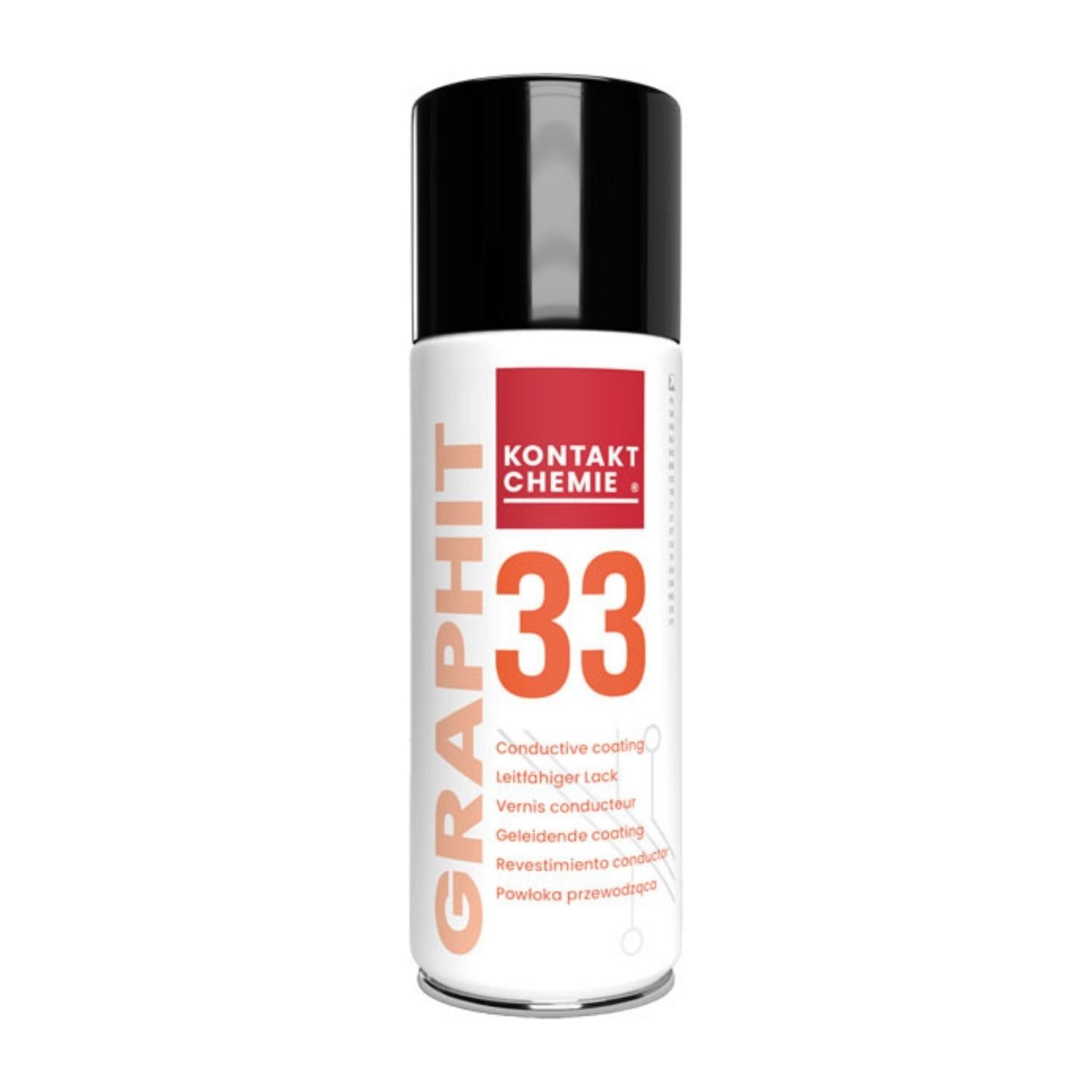 KONTAKT CHEMIE Graphit-Spray Graphit-Leitlack, GRAPHIT 33, 200ml