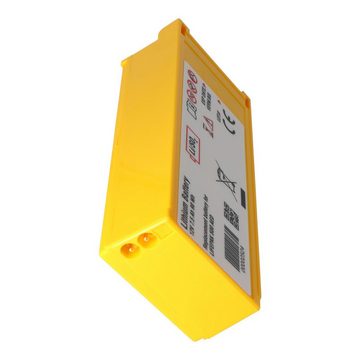 AccuCell Lithiumbatterie passend für Physio Control Defibrillator Lifepak 500 Akku 7500 mAh (12,0 V)