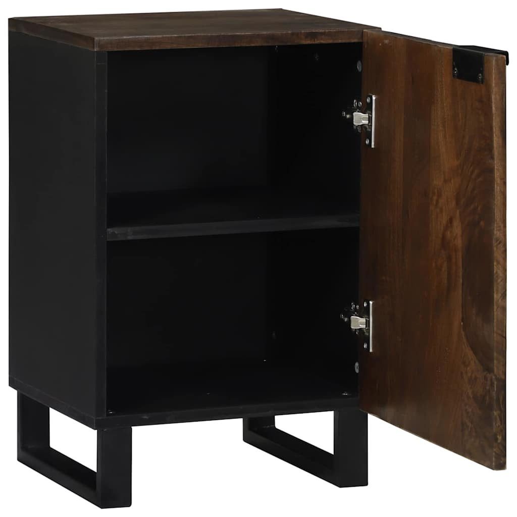 vidaXL Badezimmerspiegelschrank Waschbeckenschrank Walnuss 38 x 33,5 x 58 cm Holzwerkstoff (1-St)