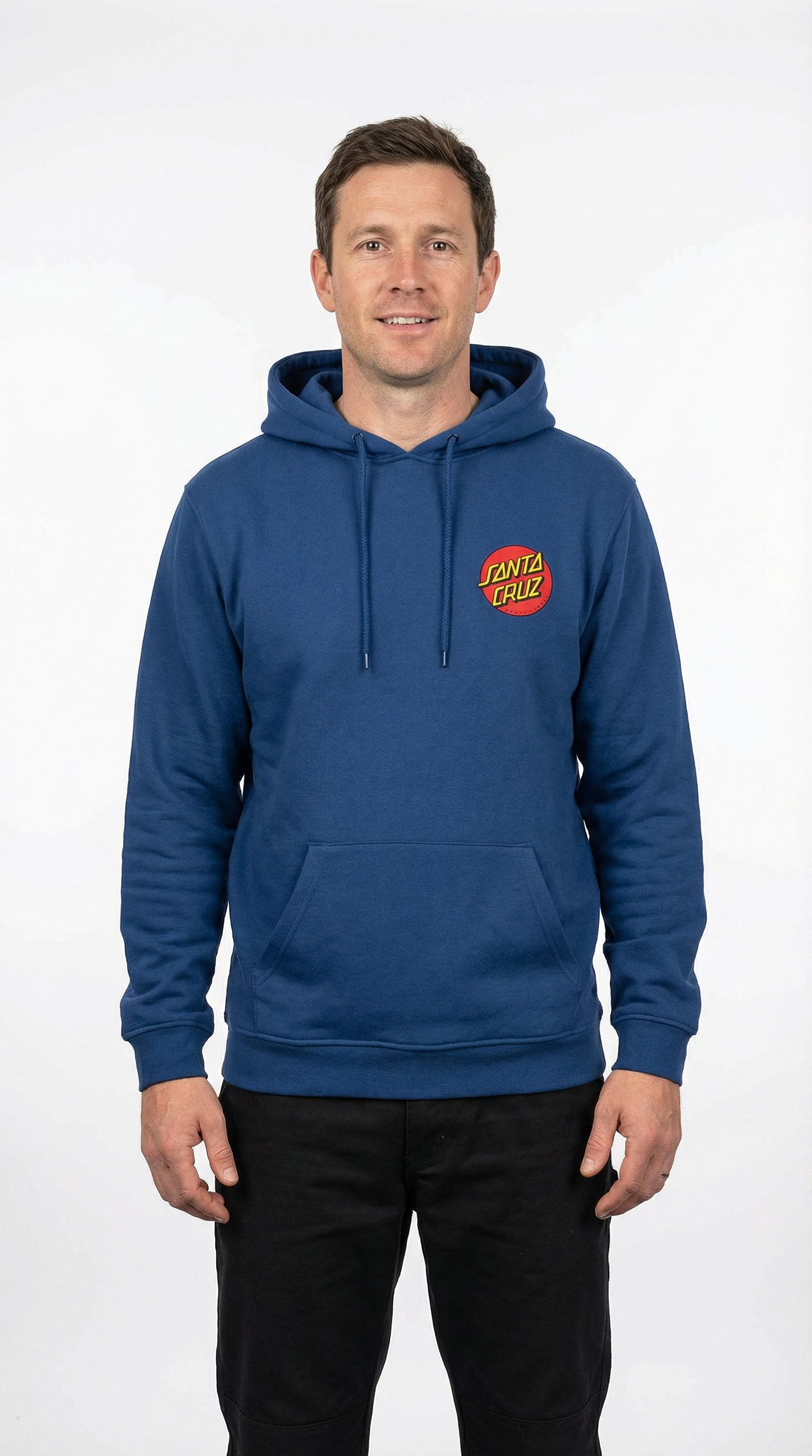 Santa Cruz Kapuzenpullover CLASSIC DOT CHEST HOOD für Erwachsene, sportlicher Stil, bequemer Tragekomfort