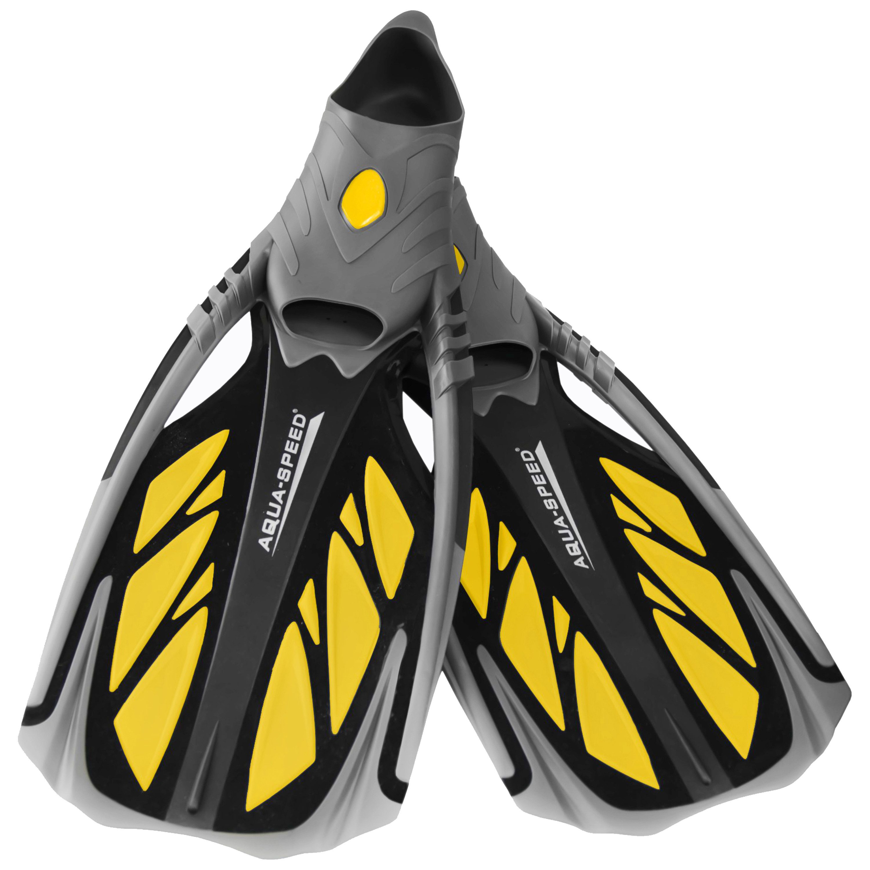 Aqua Speed Flosse INOX – Starker Grip & müheloser Vortrieb Größe 42/43 (Rutschfeste Flossen mit starker Performance für Schnorchelspaß), Stabile Verarbeitung – Lange Haltbarkeit & starke Performance