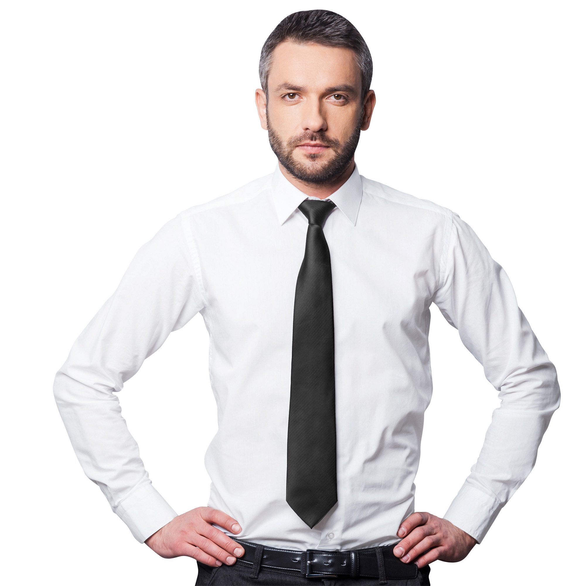 GASSANI Krawatte Schmale Männer Slim-Fit Gestreifte Uni Rips Rippen Herren- günstig online kaufen