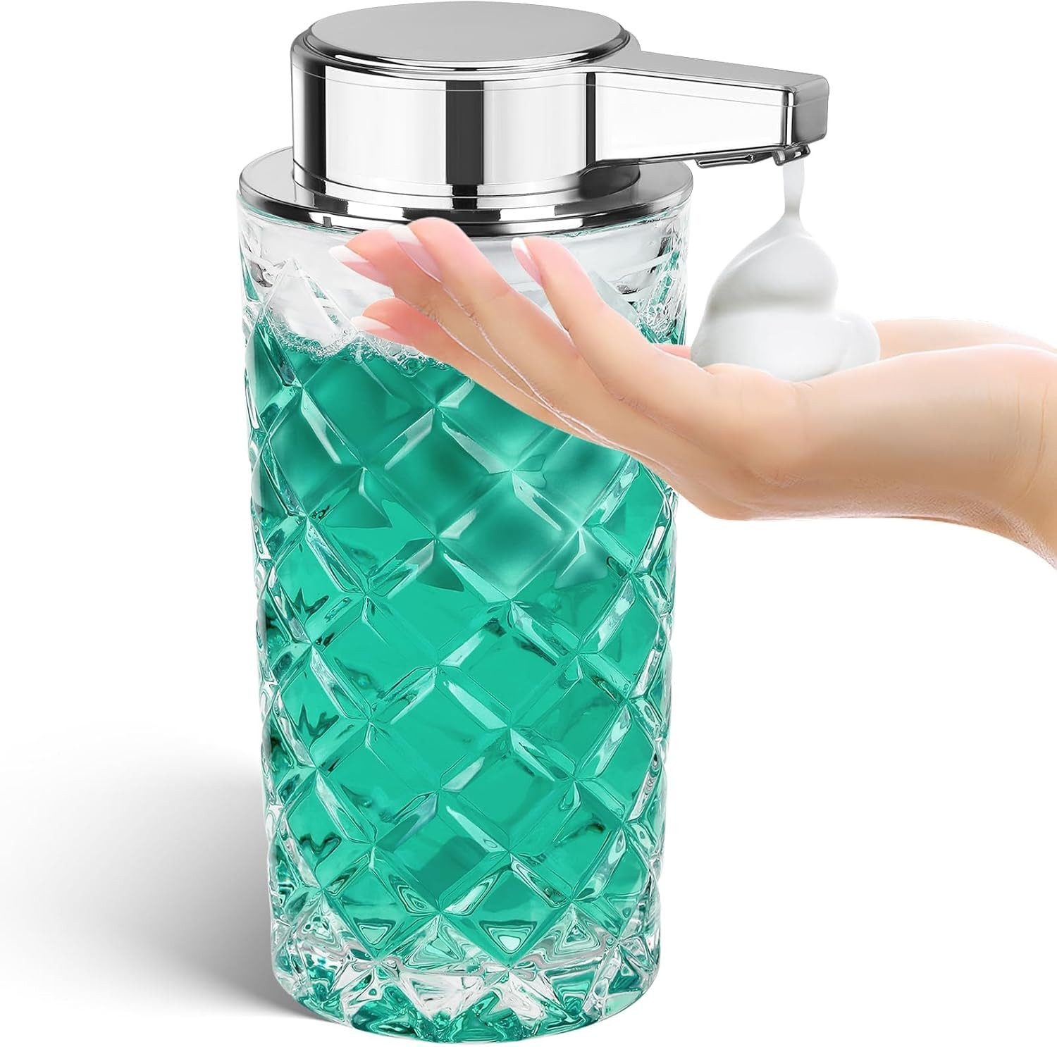 FELIXLEO Seifenspender Seifenspender Automatisch Schaum Elektrischer Sensor 300ml, (1-tlg)
