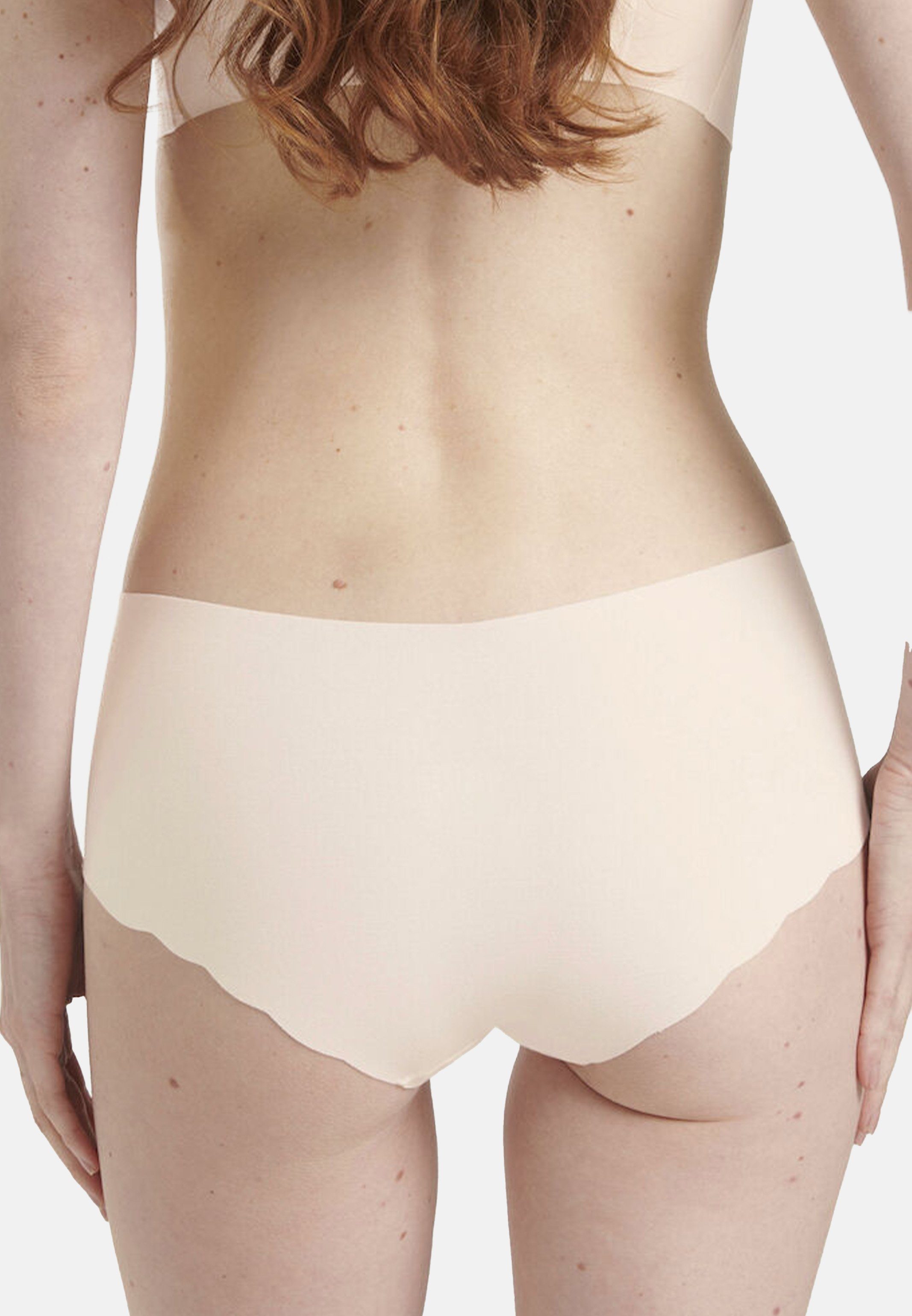 Panty Abzeichnen Kein Nahtlos ZERO Kleidung - 6er Elfenbein - Short 2.0 Sloggi Modal 6-St) Pack Slip unter (Spar-Set,