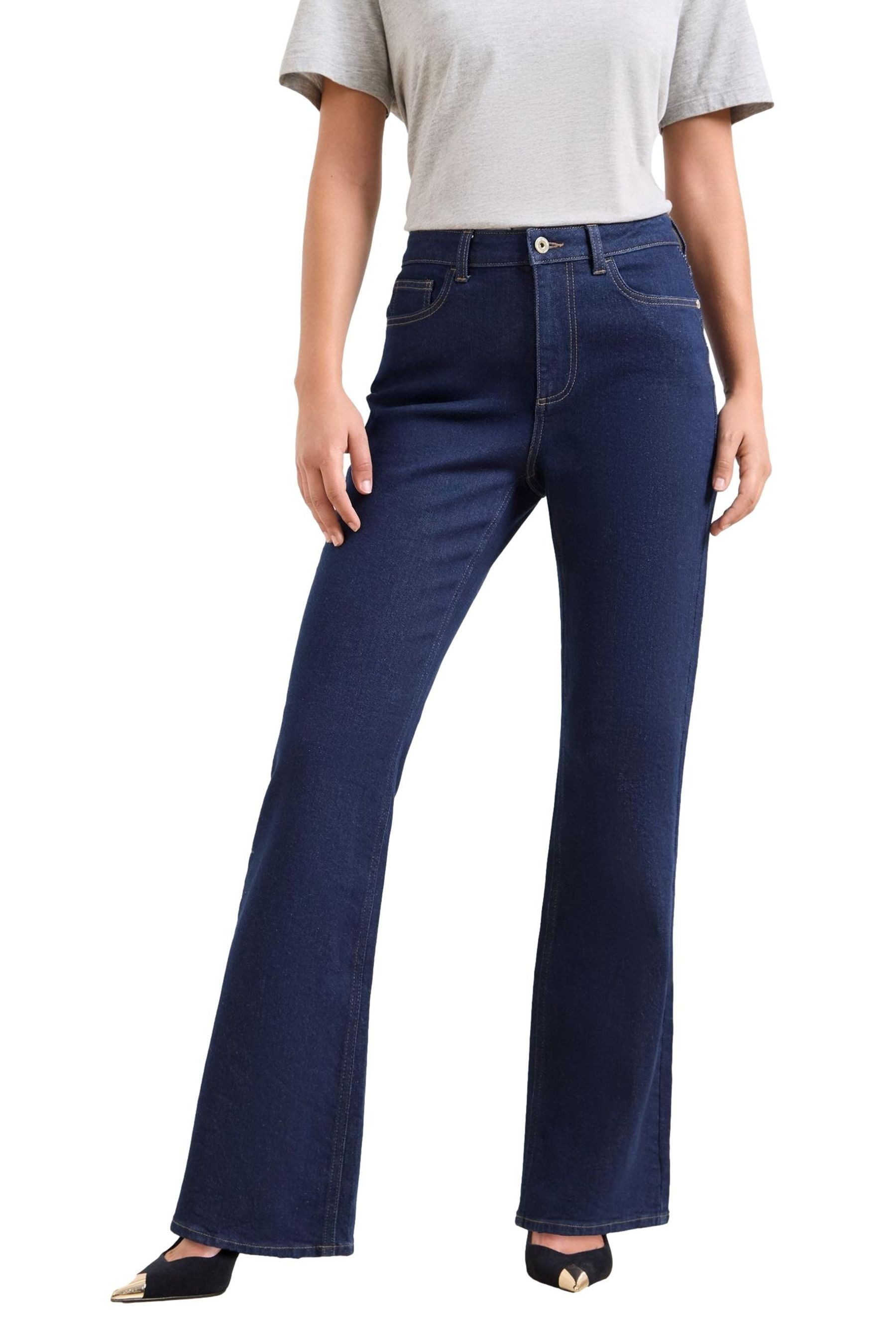 Slim-fit-Jeans Lipsy Ausgestellte Slim-Jeans mit hohem Bund