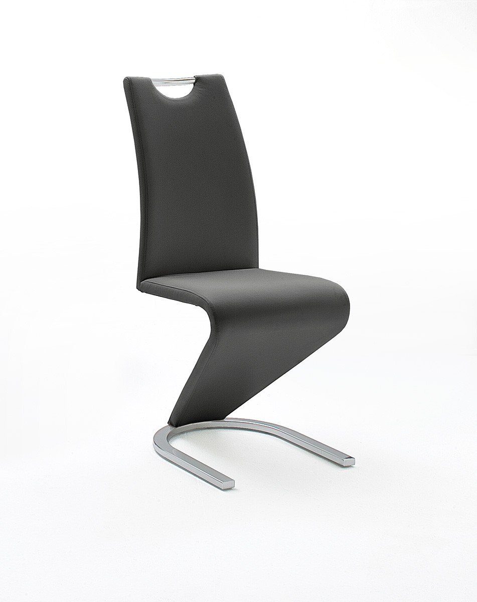 MCA furniture Freischwinger 2er Set Designstuhl Amado