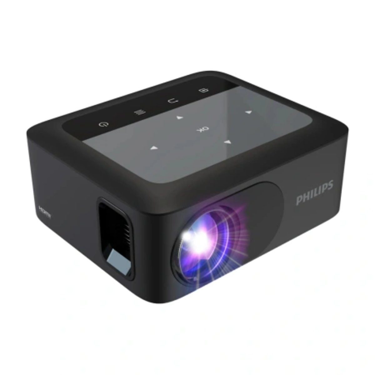 Philips Phillips N-110 720p-Miniprojektor (schwarz) Mini-Beamer