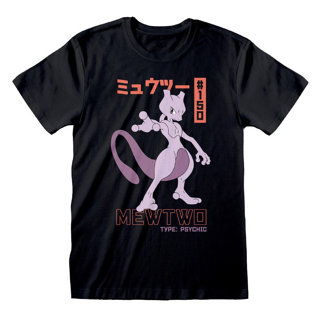 POKÉMON T-Shirt Mewtwo Mewtu