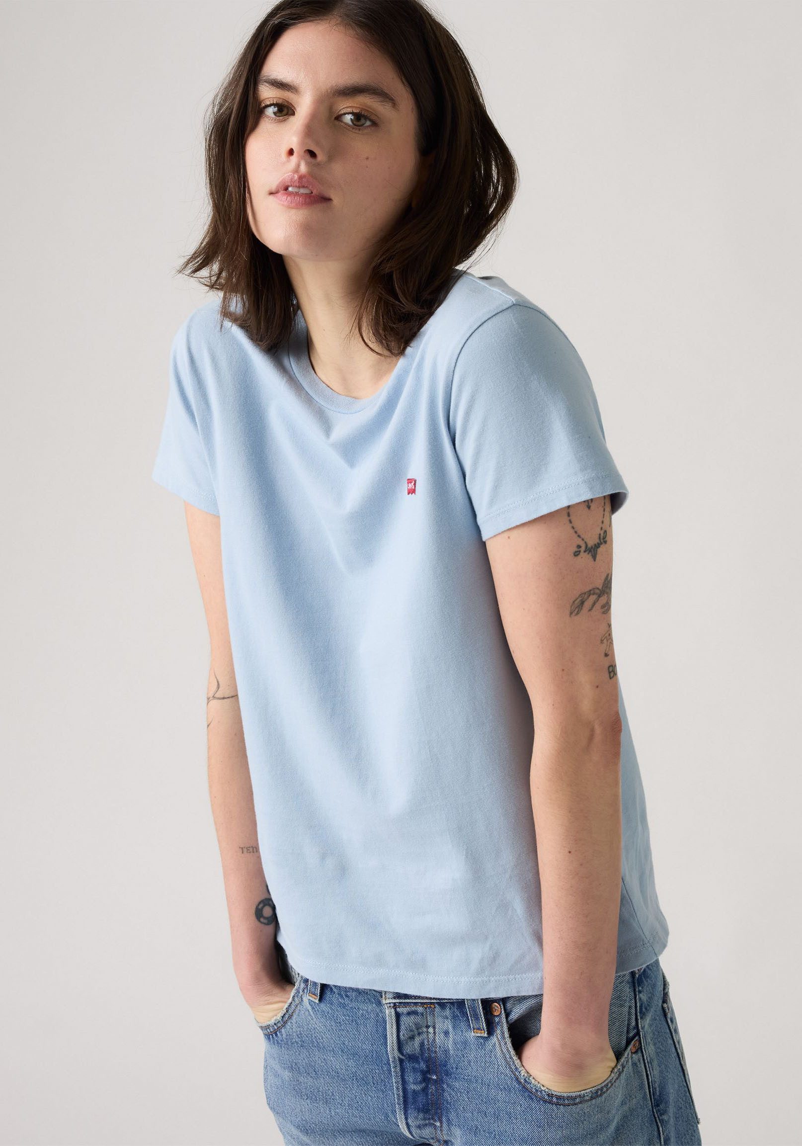 Levi's® T-Shirt TEE Minilogo mit kleiner Logostickerei günstig online kaufen