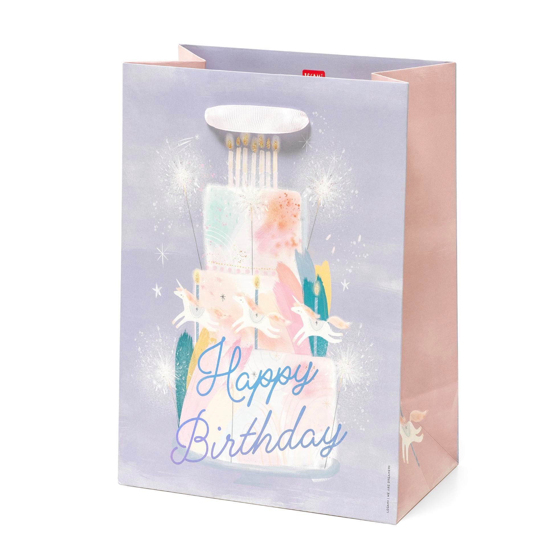 Legami Geschenkbox Legami Geschenktasche Medium Unicorn Einhorn