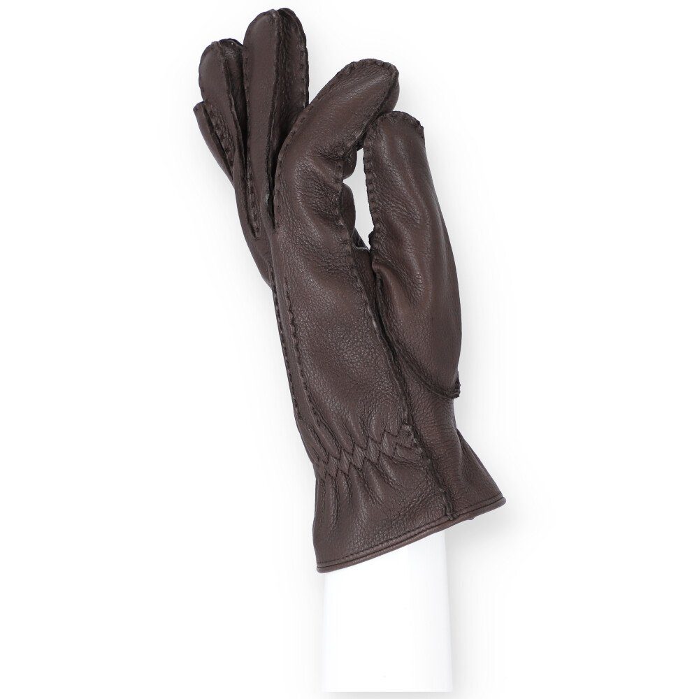halsüberkopf Accessoires Lederhandschuhe Lederhandschuh ultraweich braun | Handschuhe