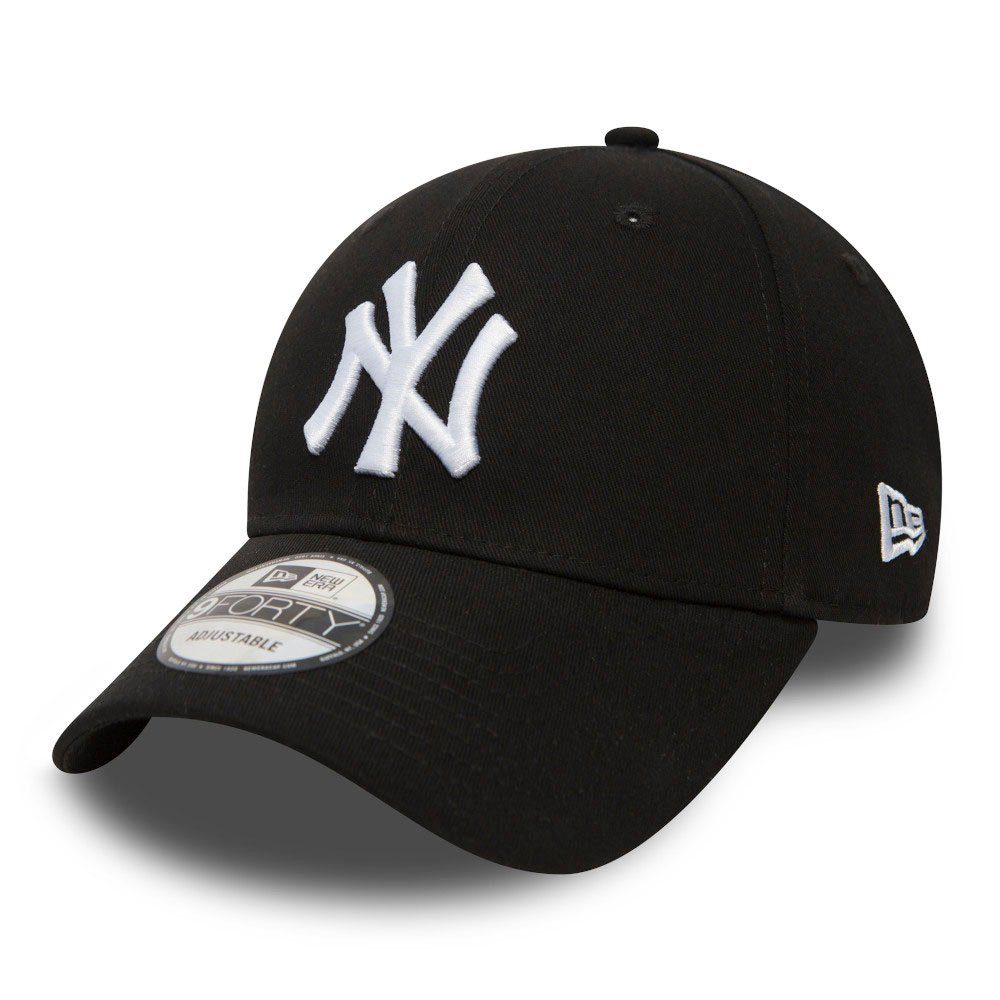 New Era Baseball Cap LEAGUE ESSENTIAL 9FORTY LEAGUE mit großer Yankees-Logostickerei, seitlich aufgesticktes New-Era-Logo