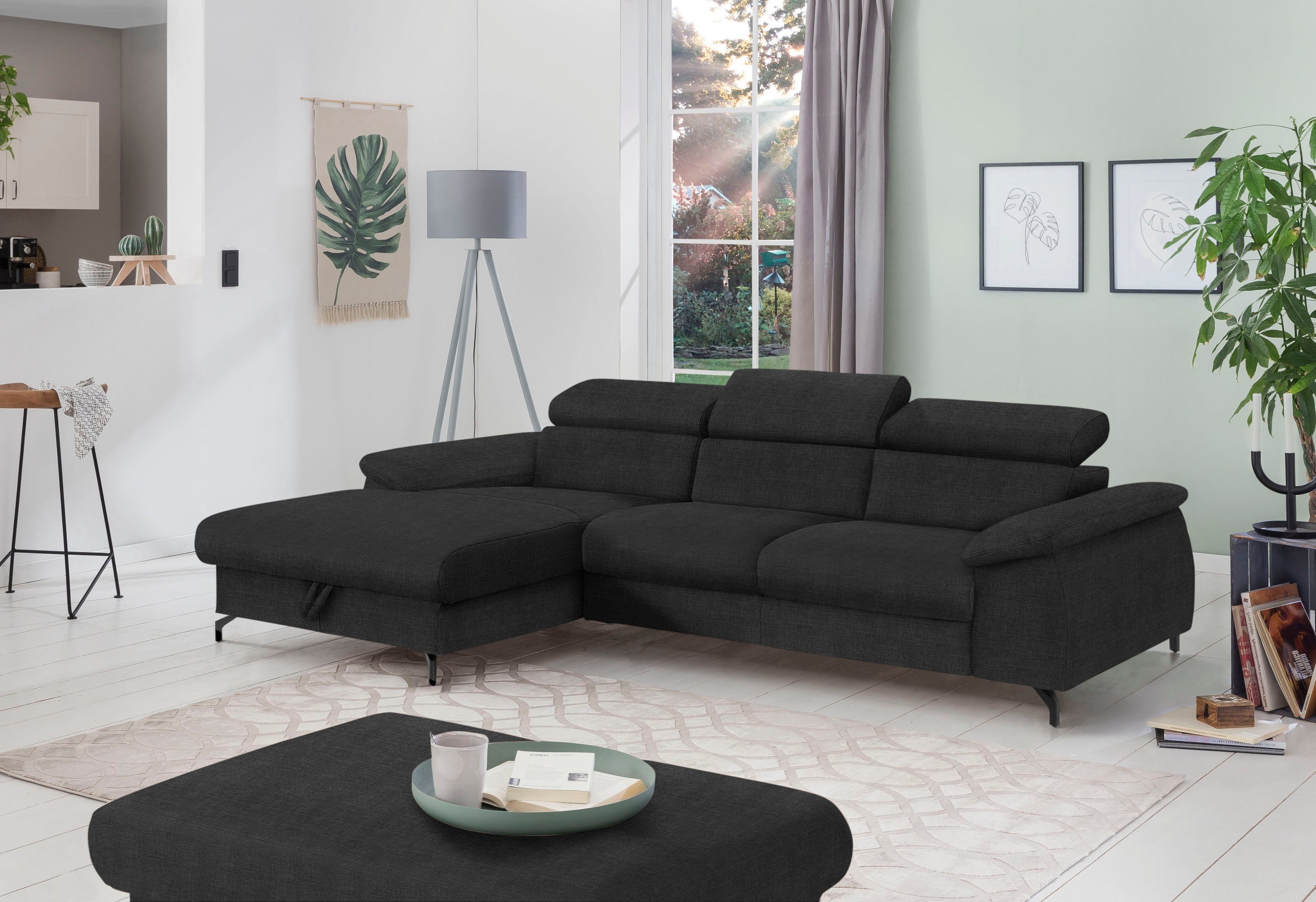 COTTA Polstergarnitur Komaris L-Form, (Set), Set günstig online kaufen