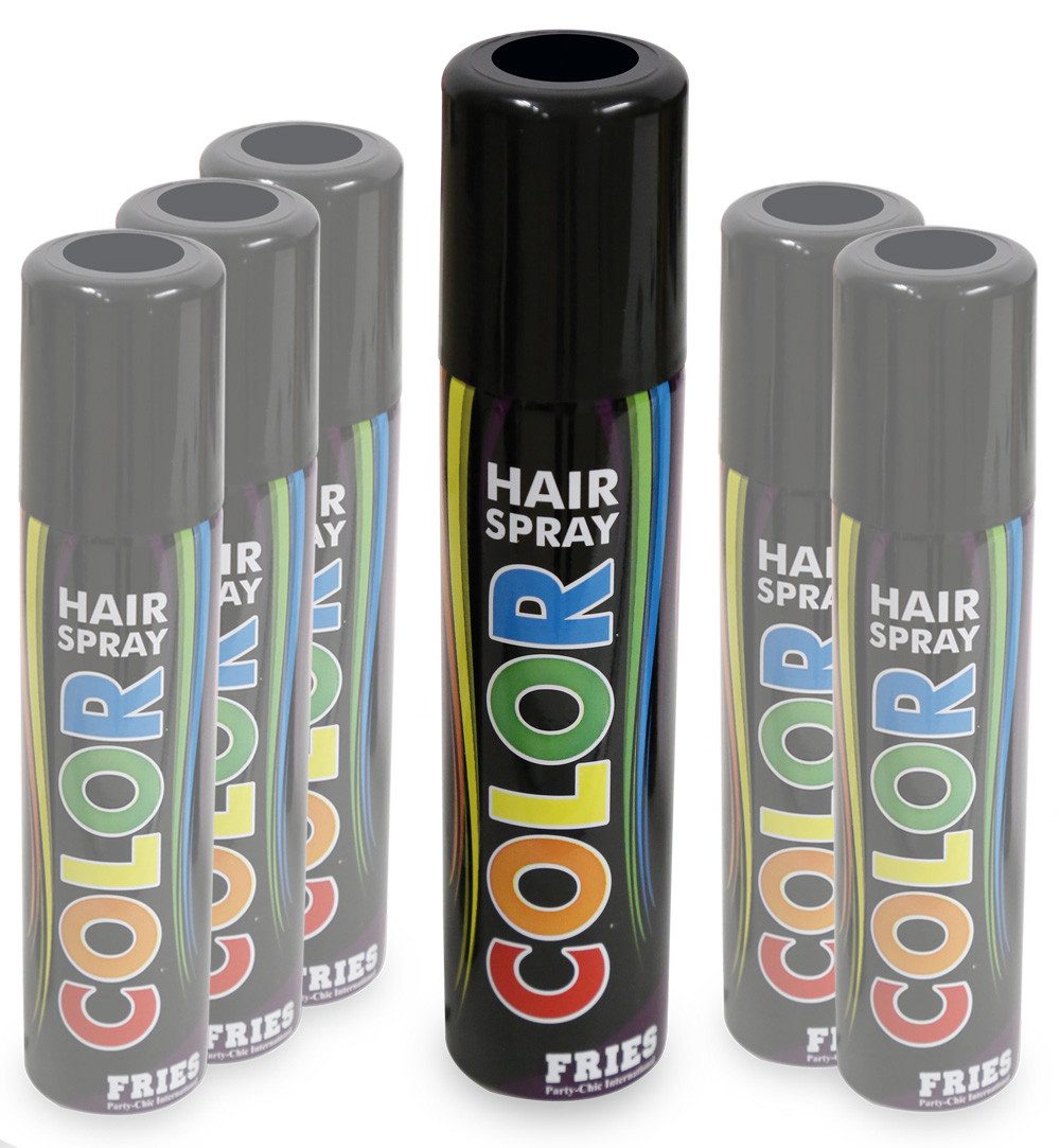 Fries Haarfarbe Haarspray Color Hair Spray Farbspray Haare Haar Sprühdose Farben 100ml, 1-tlg.