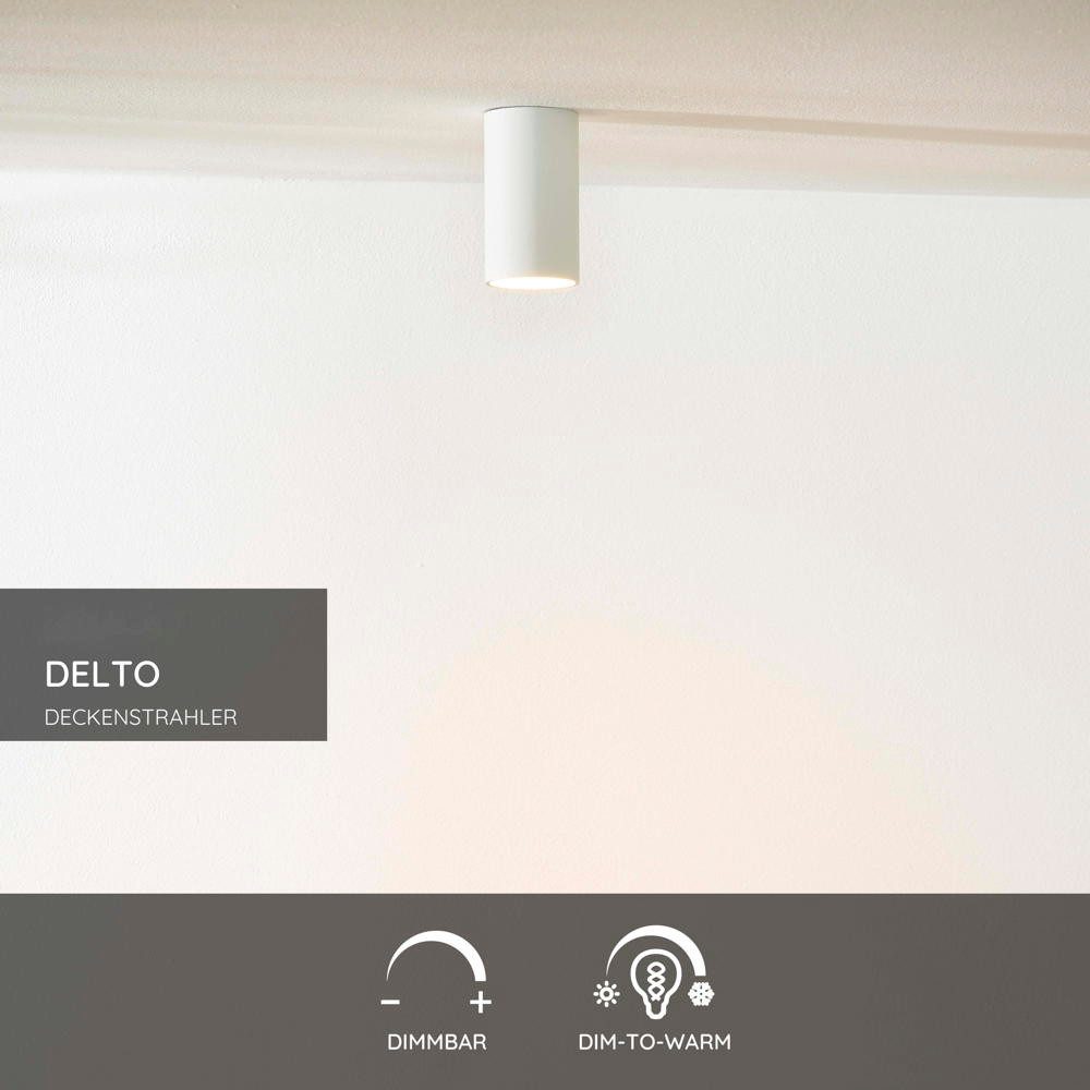 Lucide Deckenstrahler LED Deckenspot Delto 5W GU10 320lm, LED
