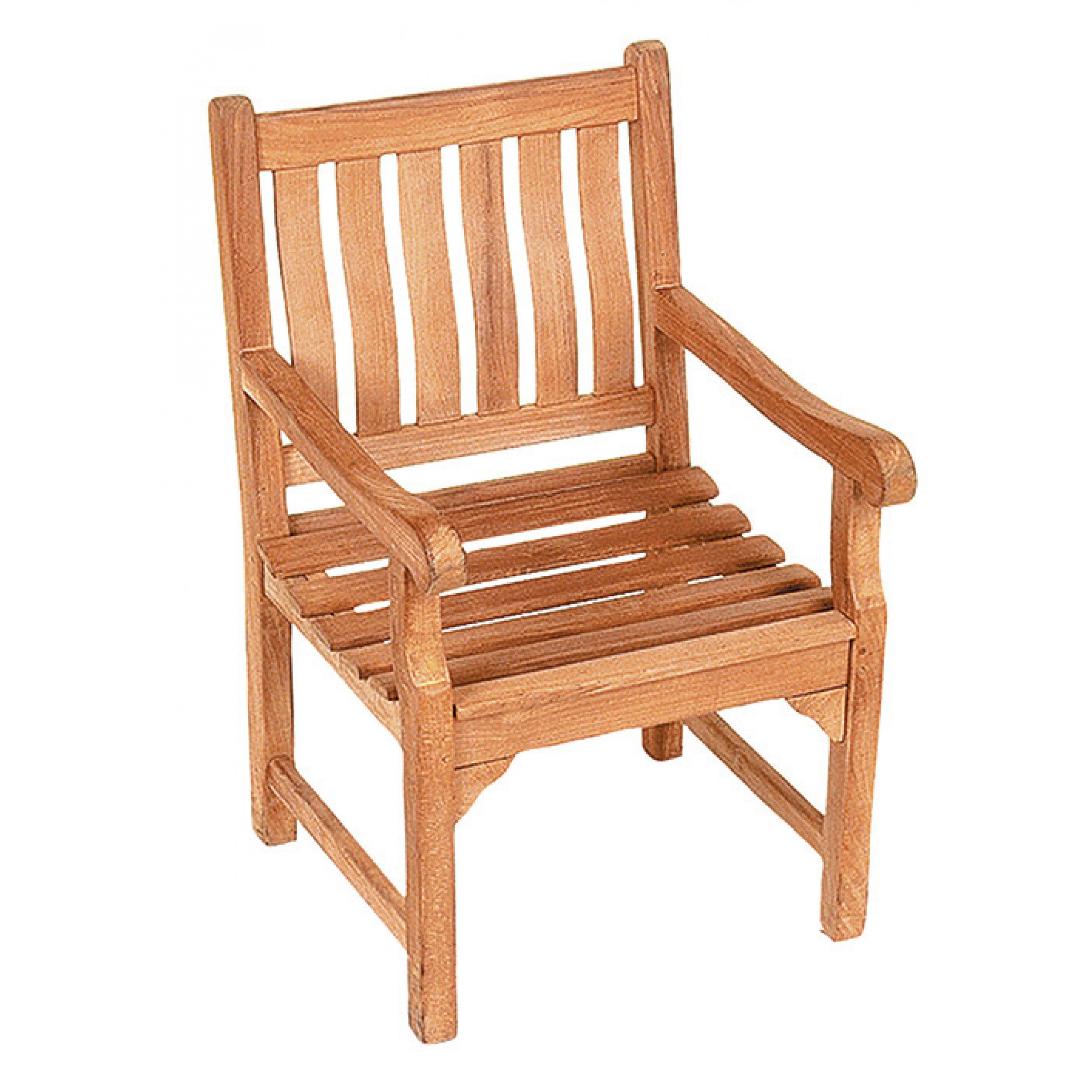 deVries Gartenlounge-Sessel deVries Landhaussessel "MENDIP" aus Teakholz Premium Holzstuhl 60 x