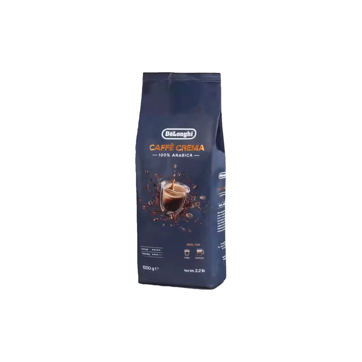 Kimbo Kaffee Kaffeebohnen De'Longhi Caffe Crema, 1 kg
