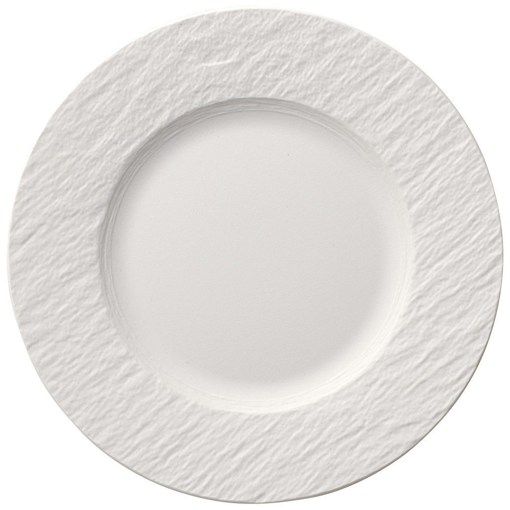 Villeroy & Boch Frühstücksteller Manufacture Rock blanc, Spülmaschinengeeignet