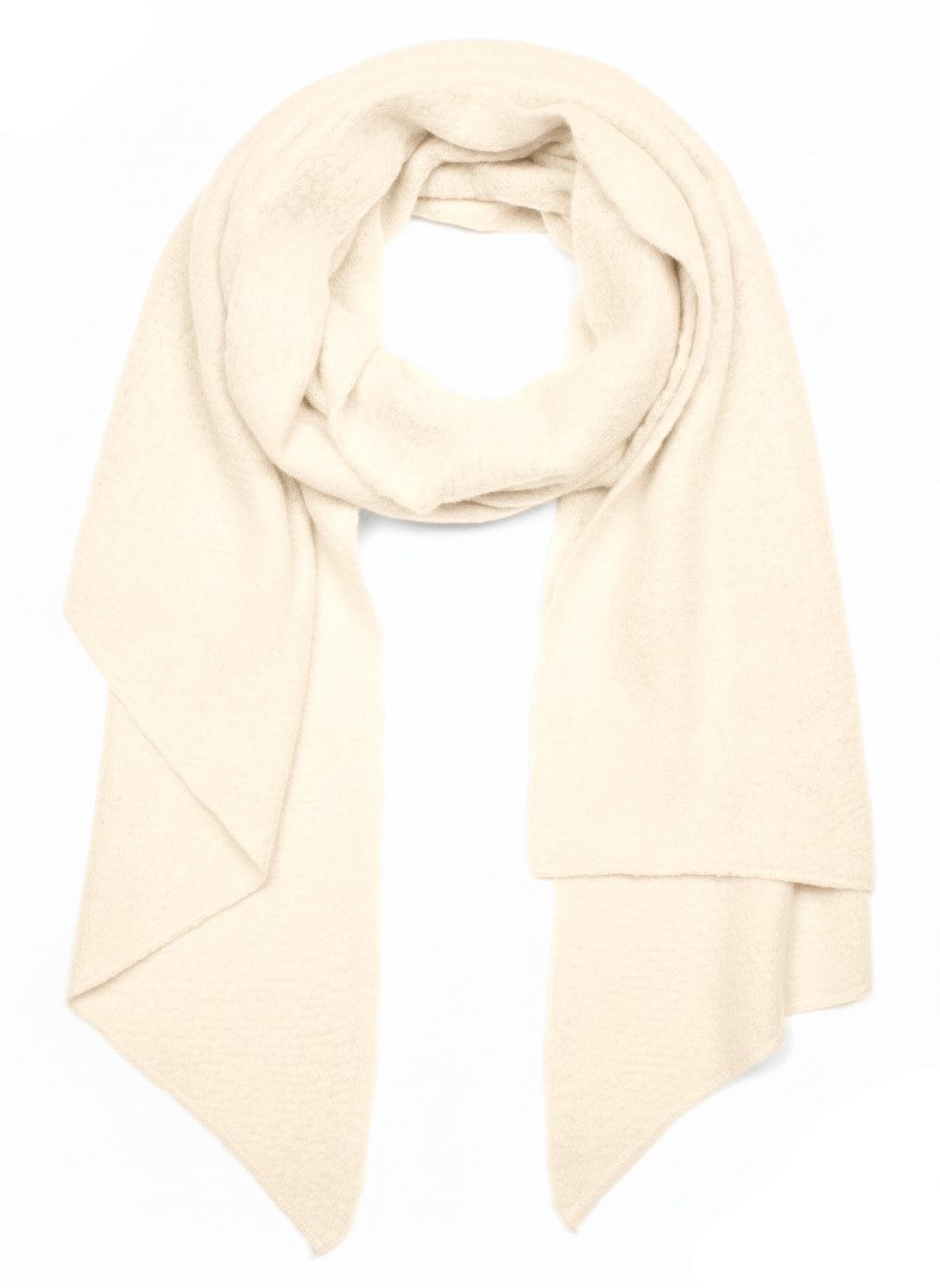 styleBREAKER XXL-Schal Asymmetrischer unifarbener Web Schal, günstig online kaufen