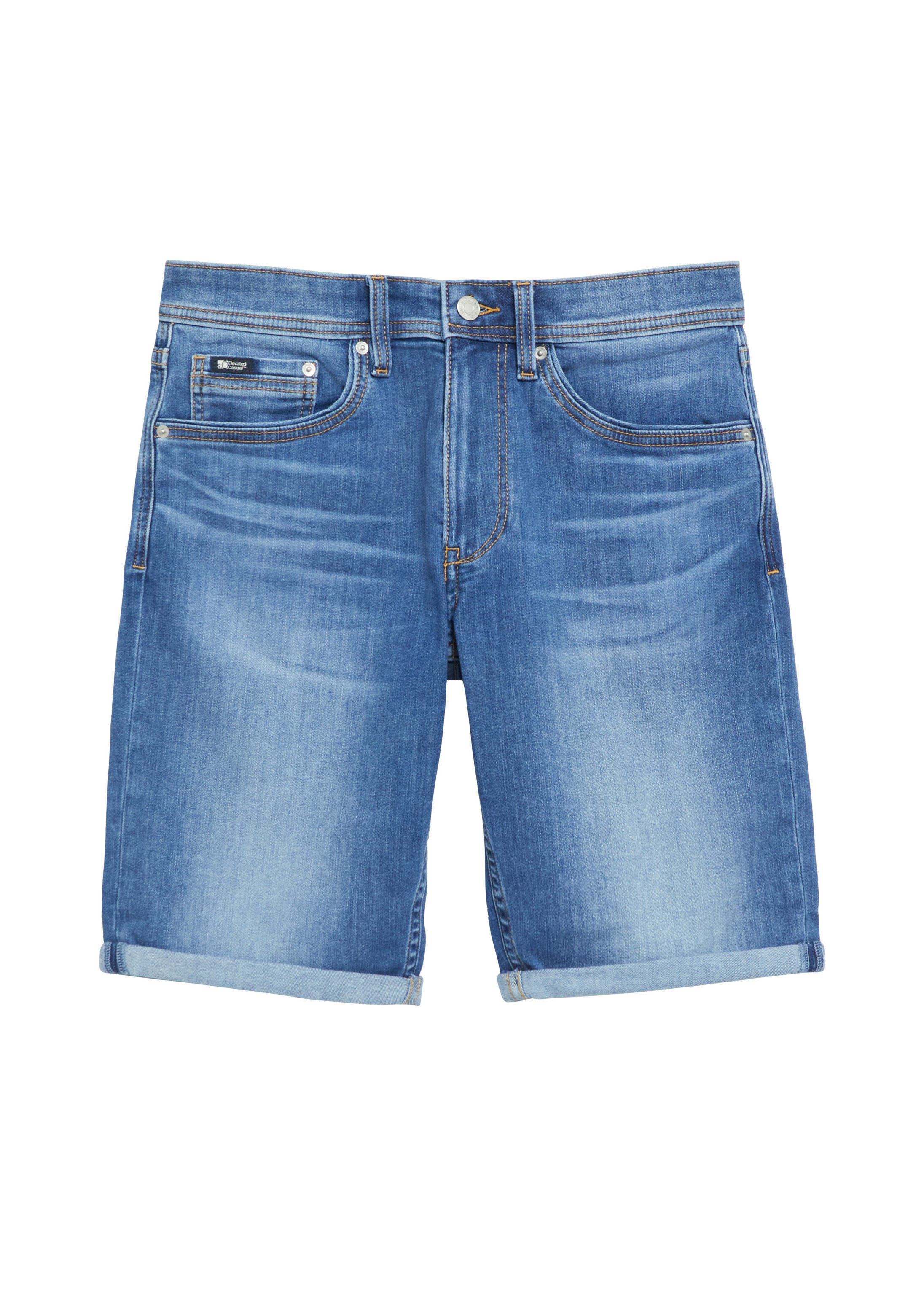 s.Oliver Jeansshorts Jeans-Bermuda Bermuda Jeans / Regular Fit / Mid Rise / mit Turn-up