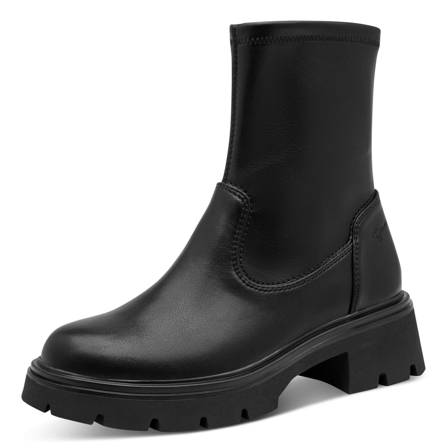 Tamaris Stiefelette Blockabsatz, Boots mit dezenten Ziernähten