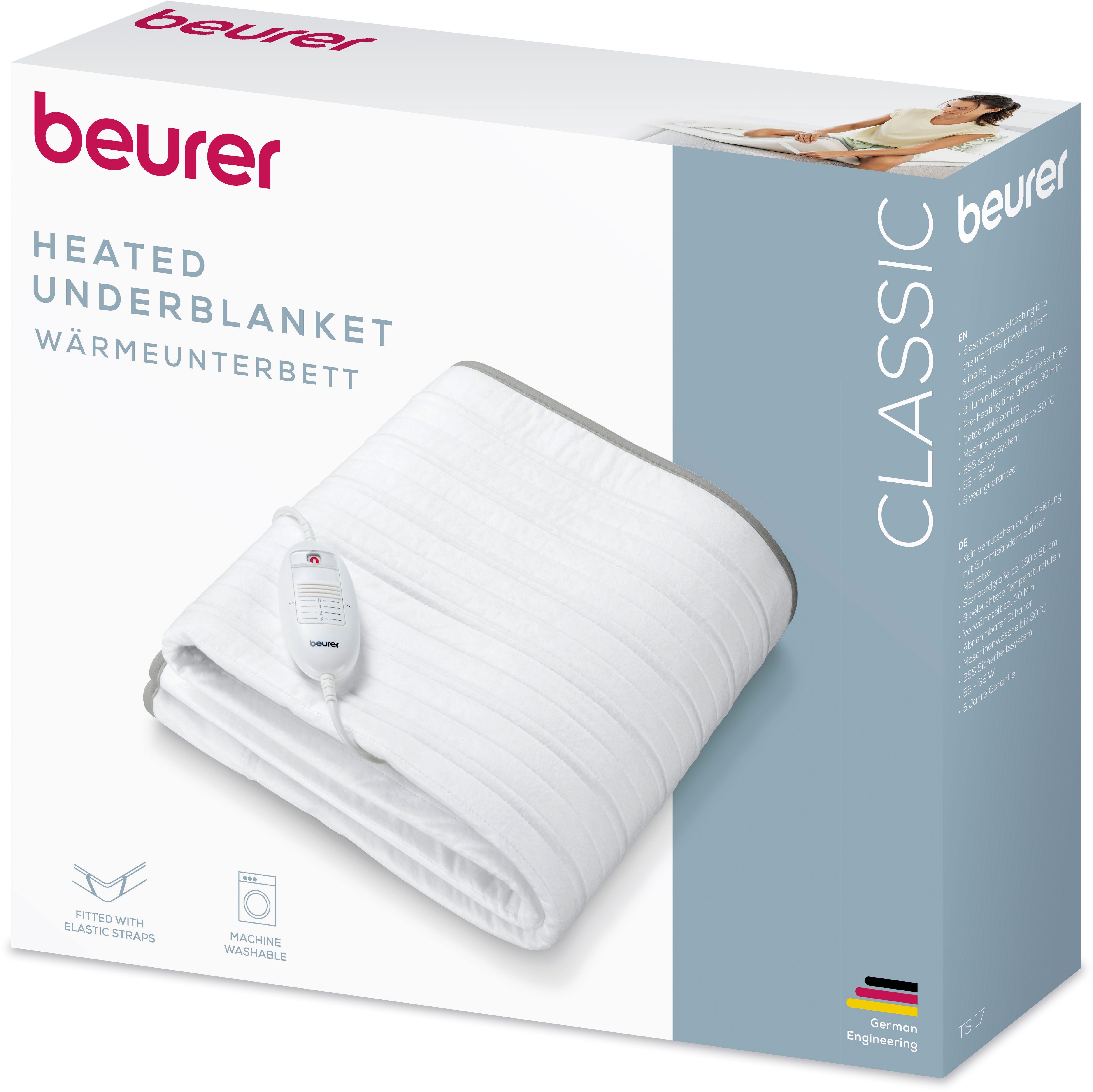 BEURER Wärmeunterbett TS 17 Wärmeunterbett