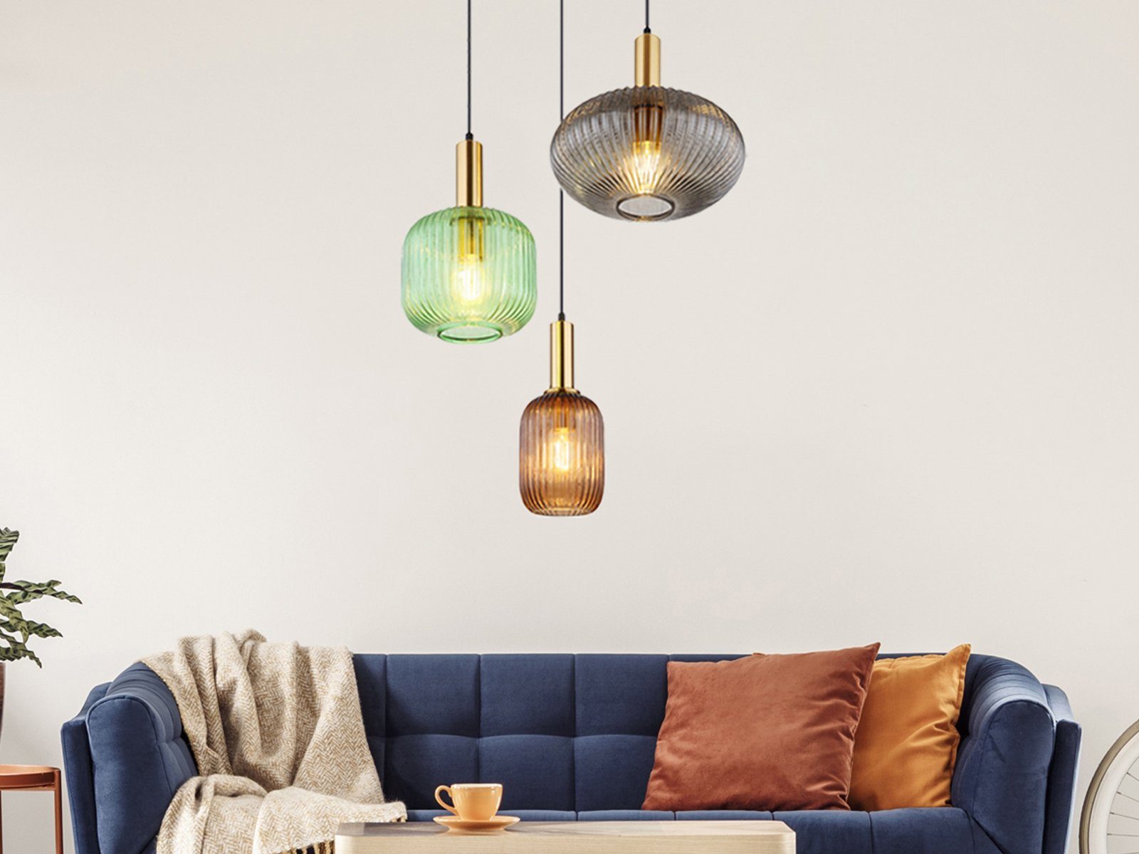 GLOBO LIGHTING LED Pendelleuchte, LED wechselbar, günstig online kaufen