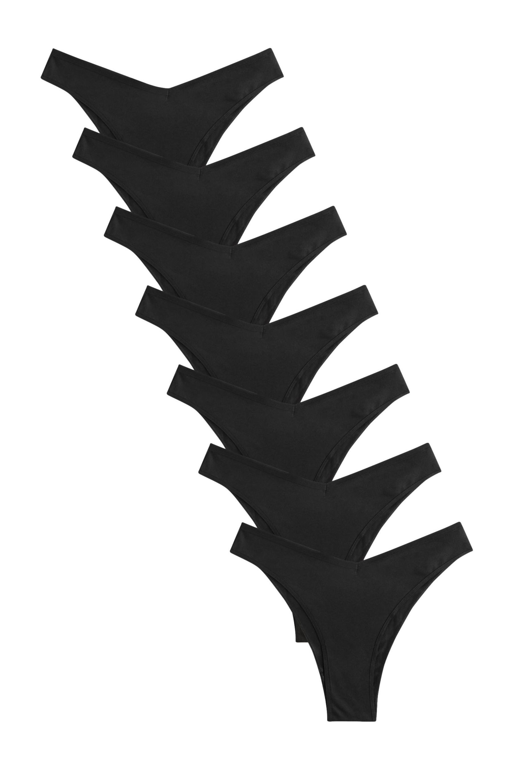 Slip Slips mit hohem Beinausschnitt im 7er-Pack